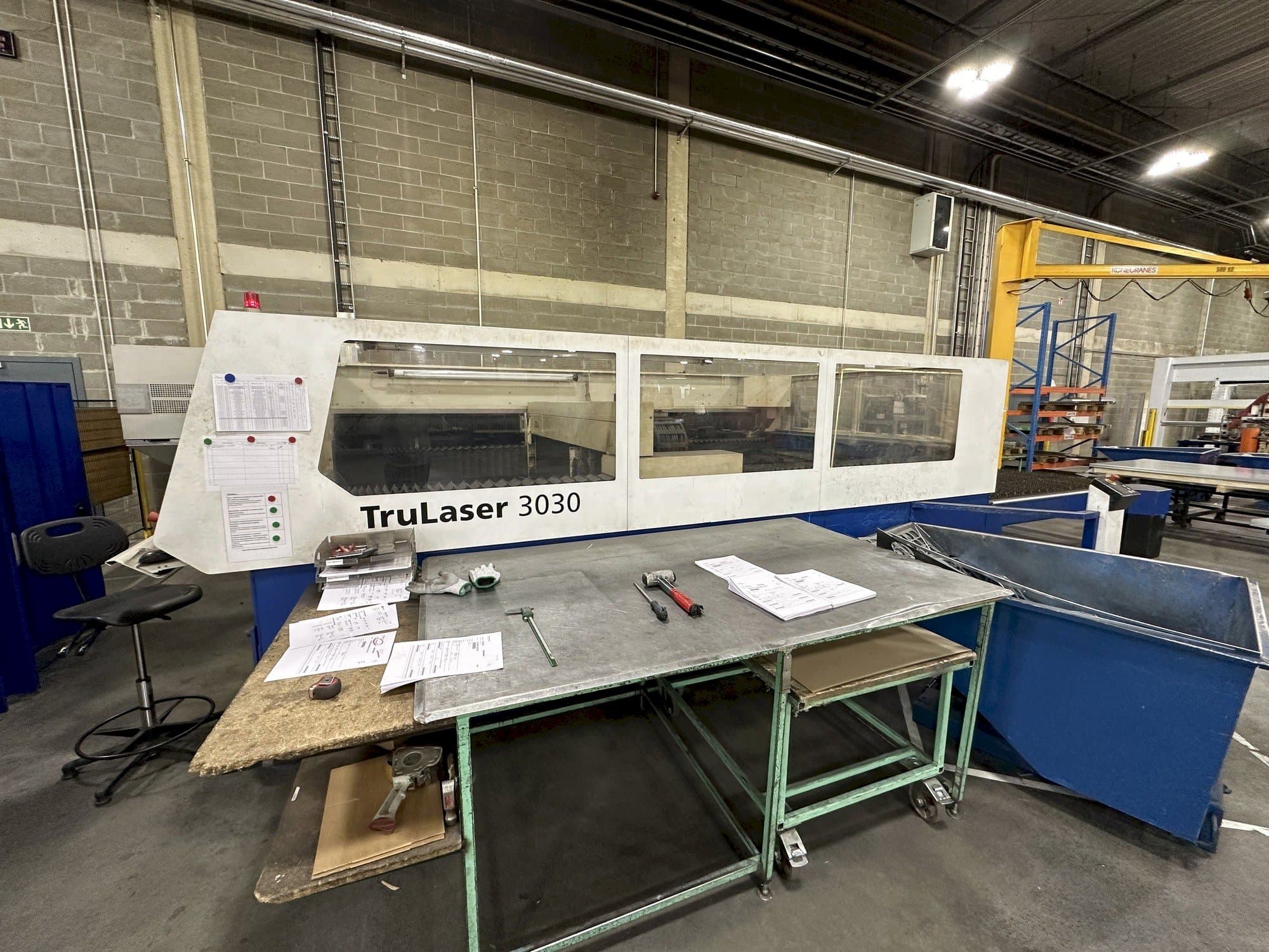 Mašīnas TRUMPF Trulaser 3030  pretskats