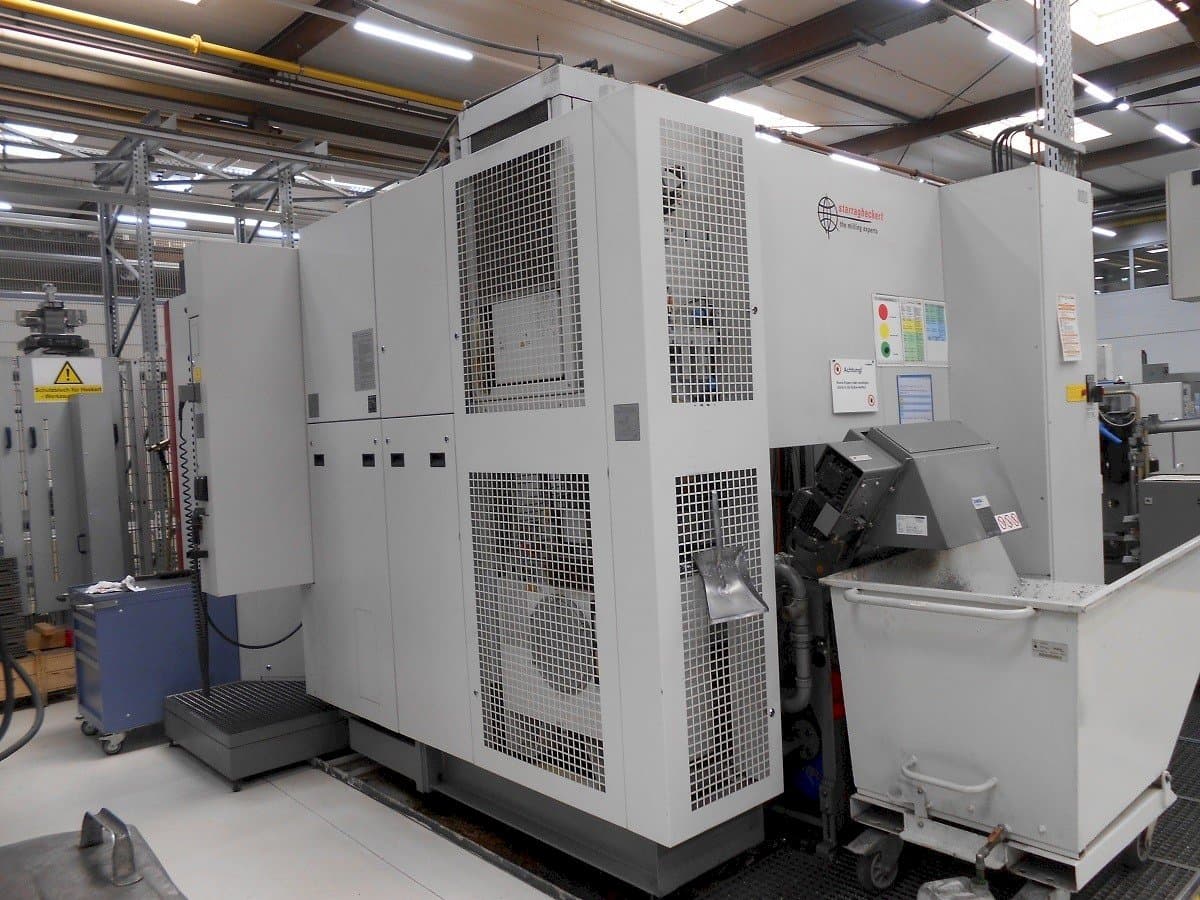 Mašīnas Heckert HEC 500 D XXL kreisās malas skats