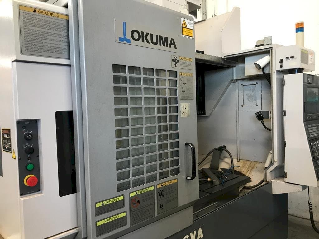 Mašīnas Okuma MB 56 VA pretskats