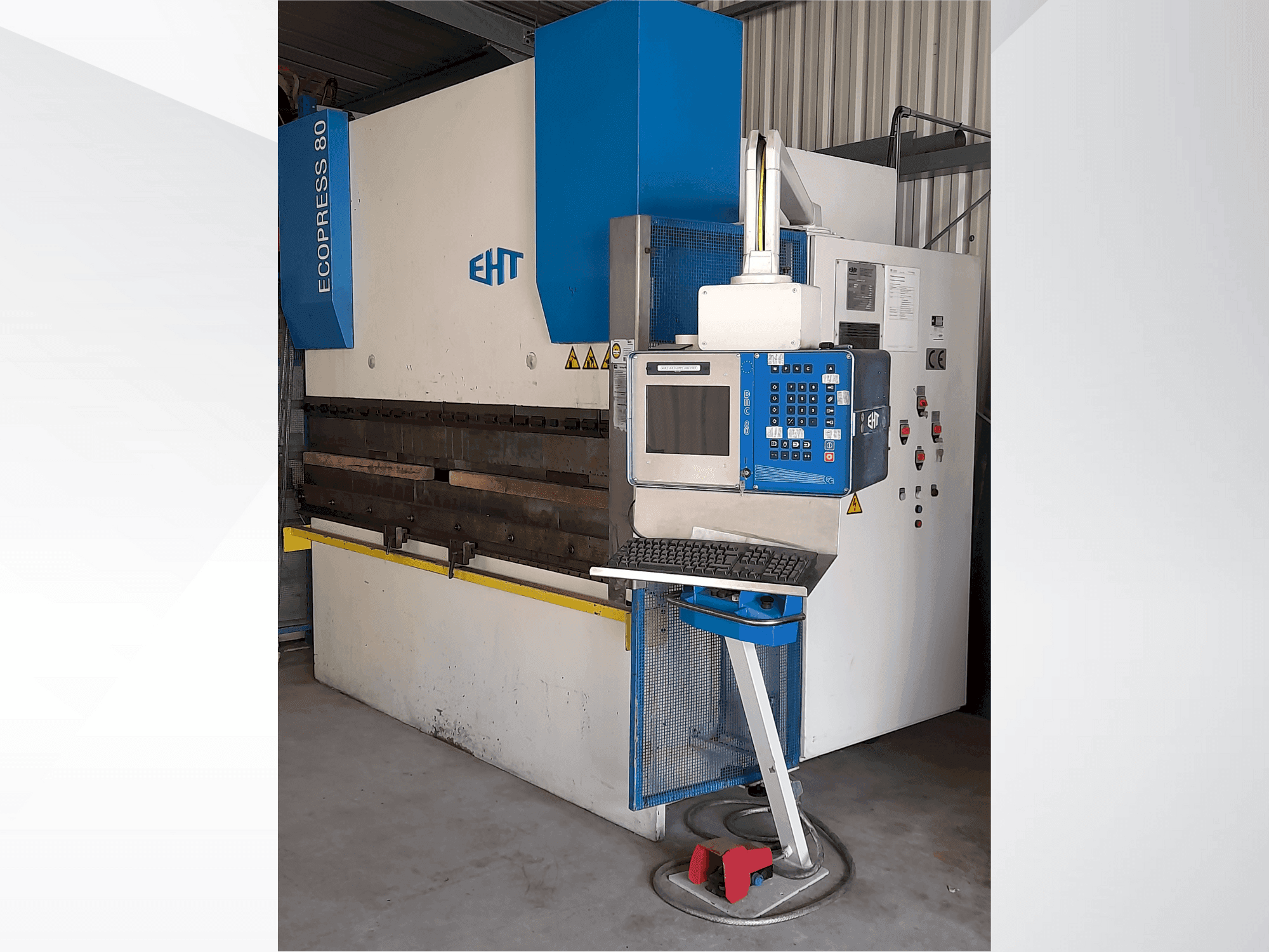 Mašīnas EHT Ecopress 80 pretskats