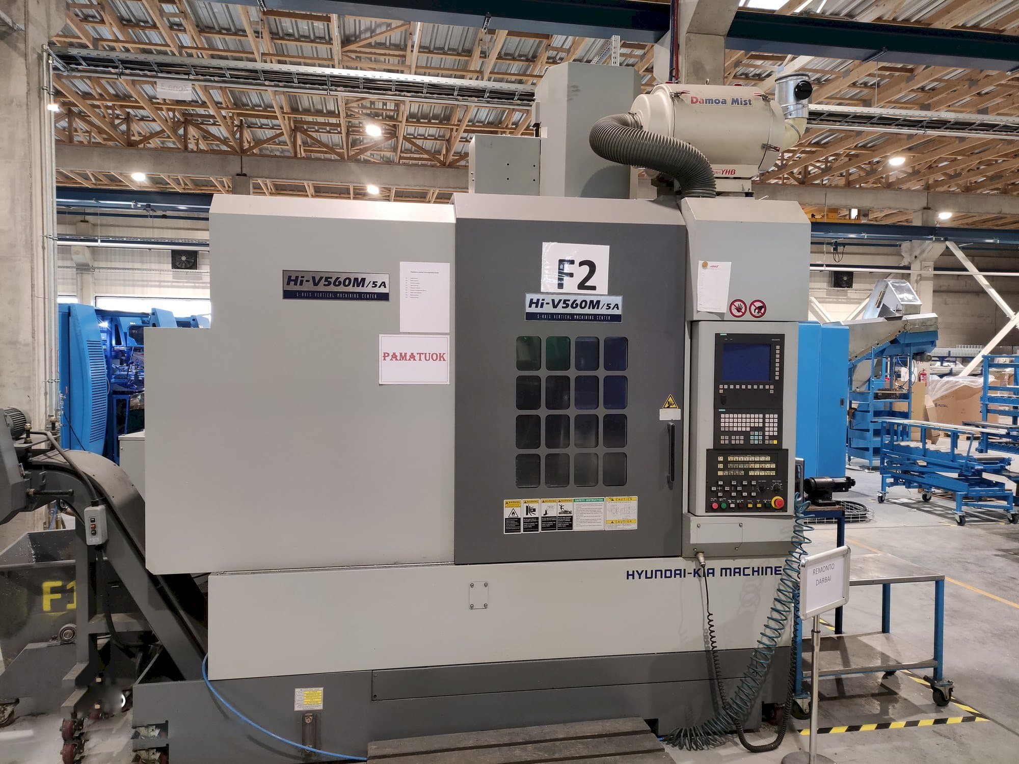 Mašīnas Hyundai Kia Hi-V560M/5A pretskats