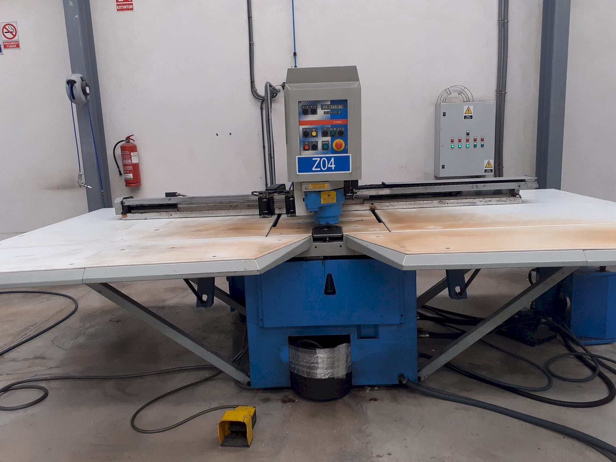 Mašīnas Euromac ZX125-30 pretskats