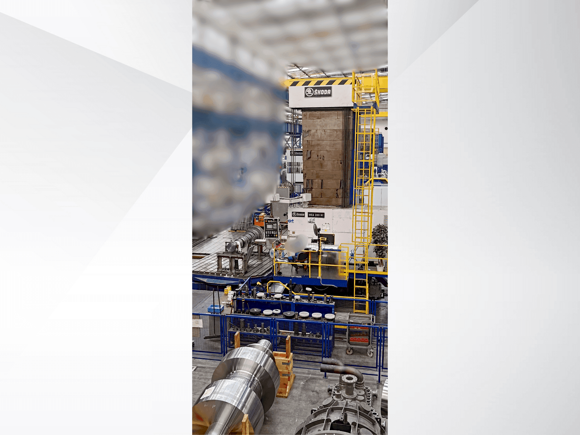 Mašīnas SKODA WEA 200 CNC pretskats