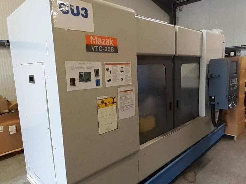 Mašīnas Mazak VTC 20B pretskats