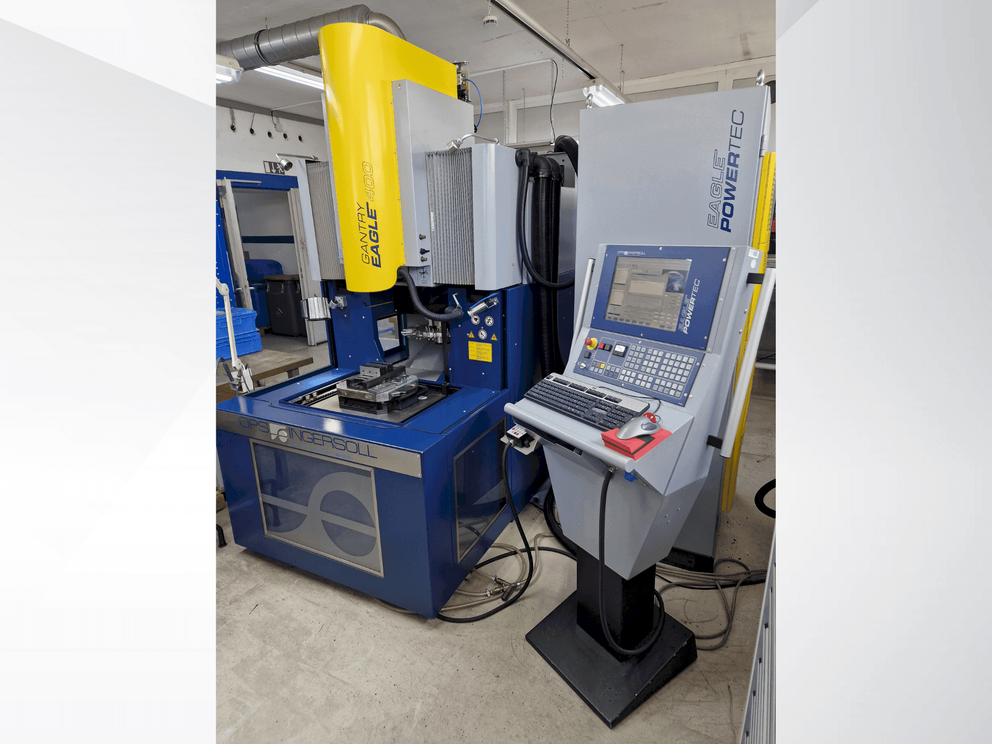 Mašīnas OPS INGERSOLL Eagle 400  pretskats