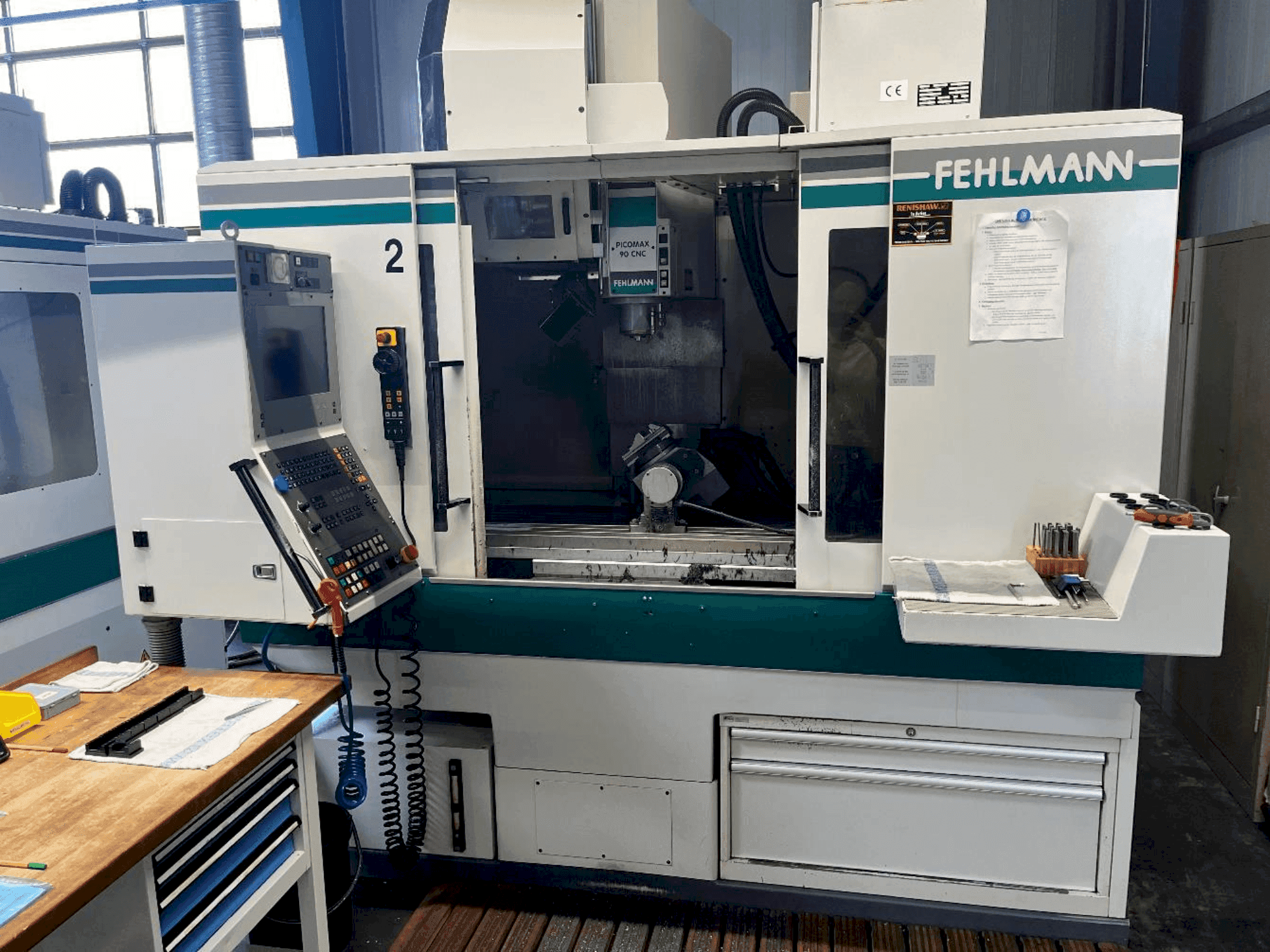 Mašīnas FEHLMANN Picomax 90 CNC pretskats