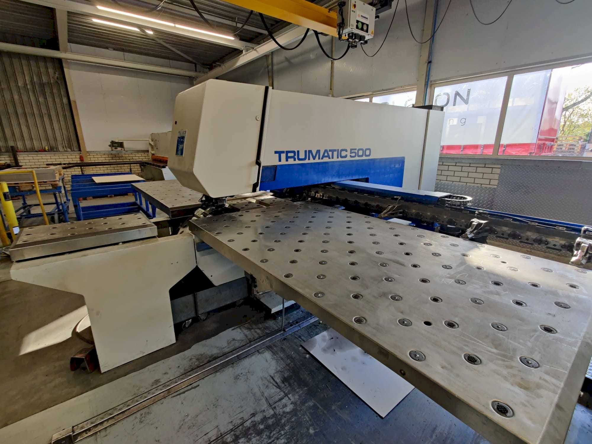 Mašīnas Trumpf Trumatic 500 pretskats
