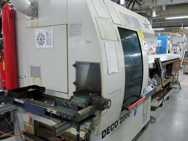 Mašīnas Tornos-Bechler DECO 20 kreisās malas  skats