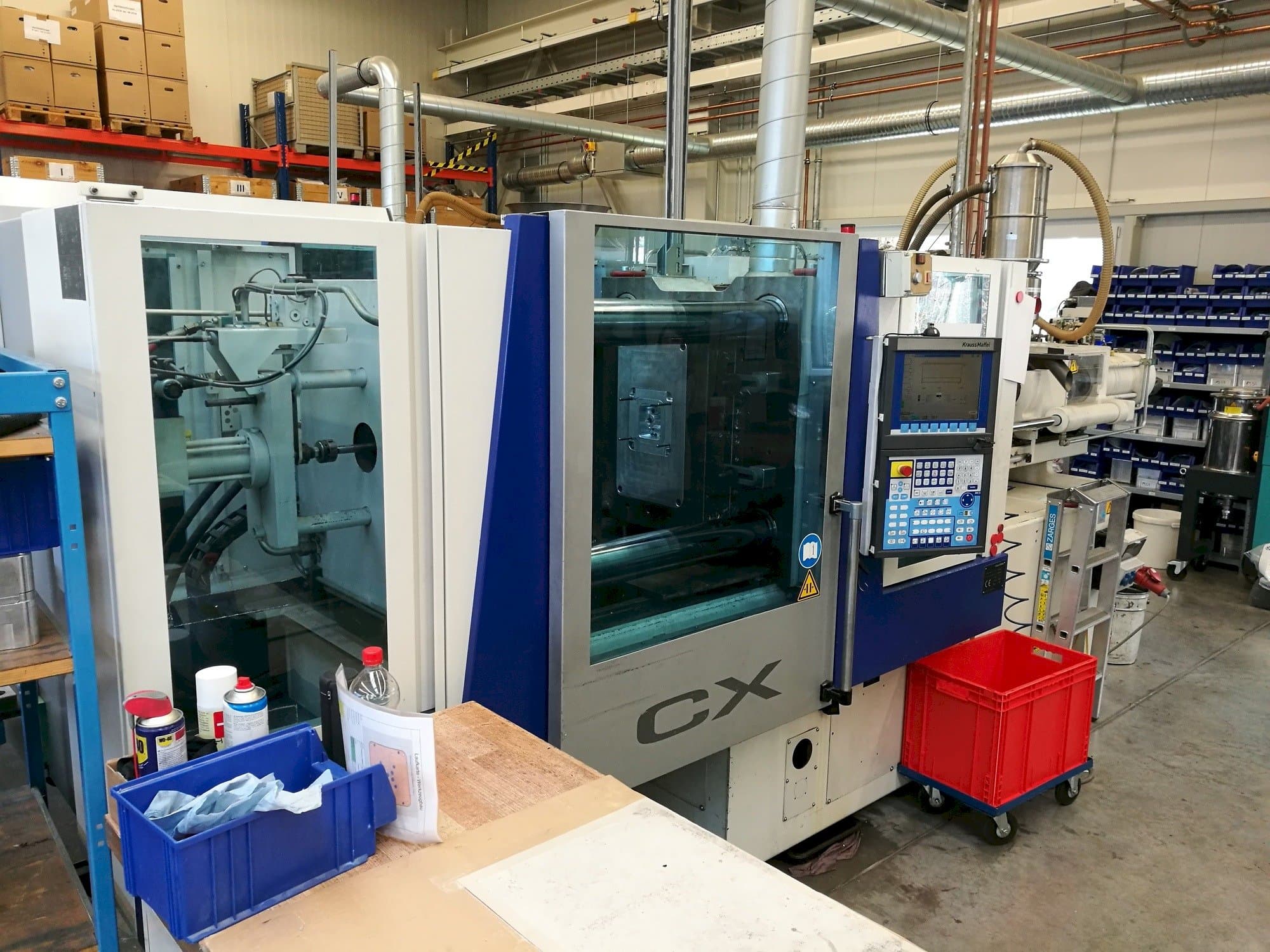 Mašīnas Krauss Maffei 160-1000 CX pretskats