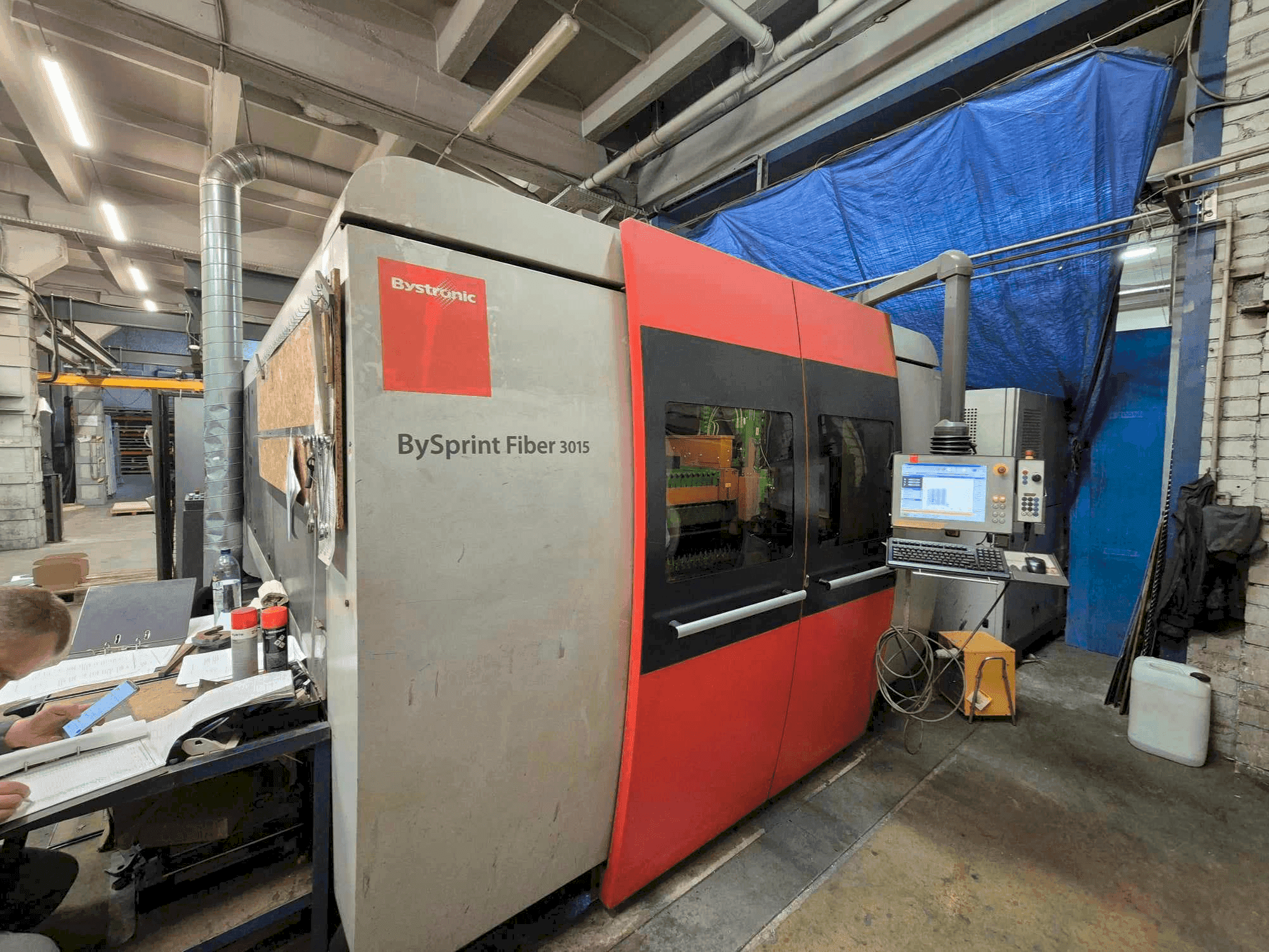 Mašīnas Bystronic Bysprint Fiber 3015 3kW pretskats