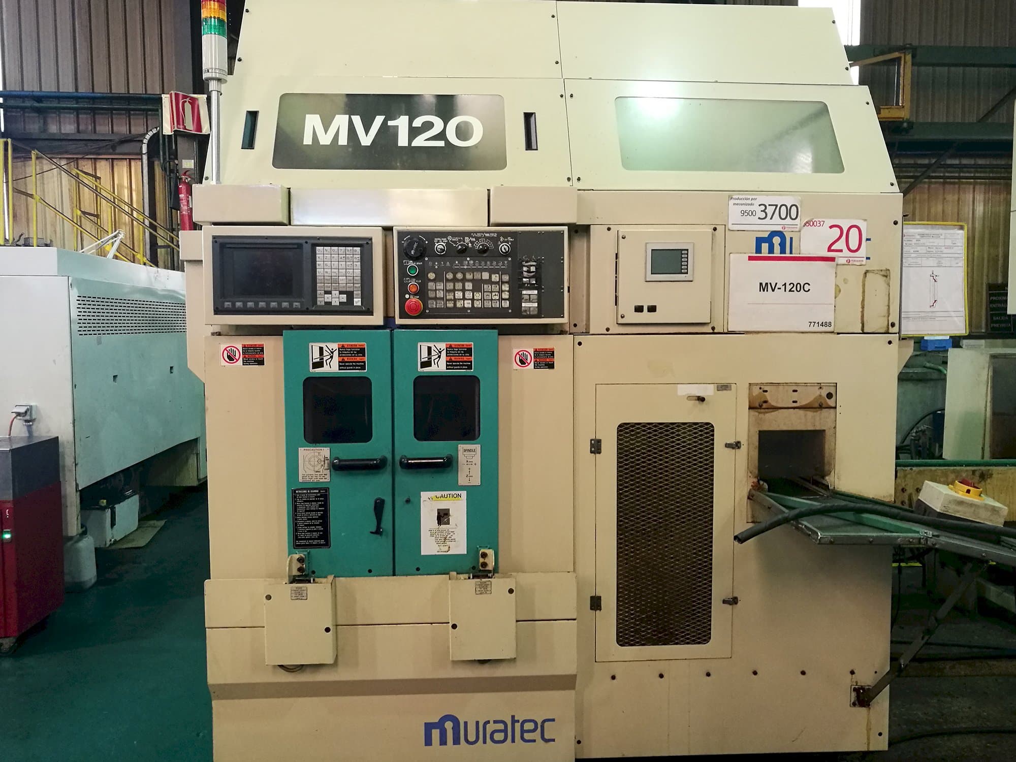 Mašīnas MURATA Muratec MV 120 pretskats