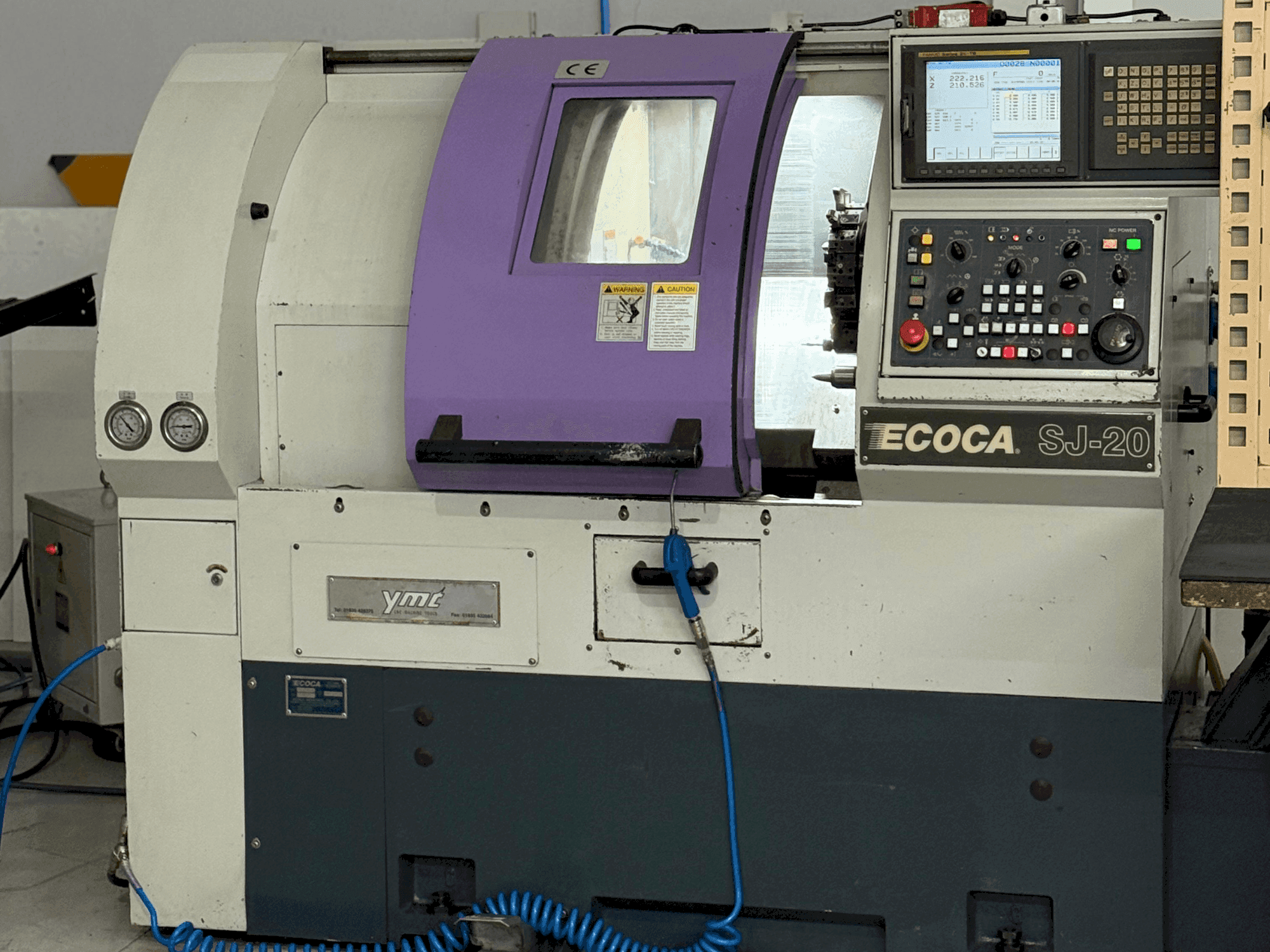 Mašīnas ECOCA SJ-20 pretskats