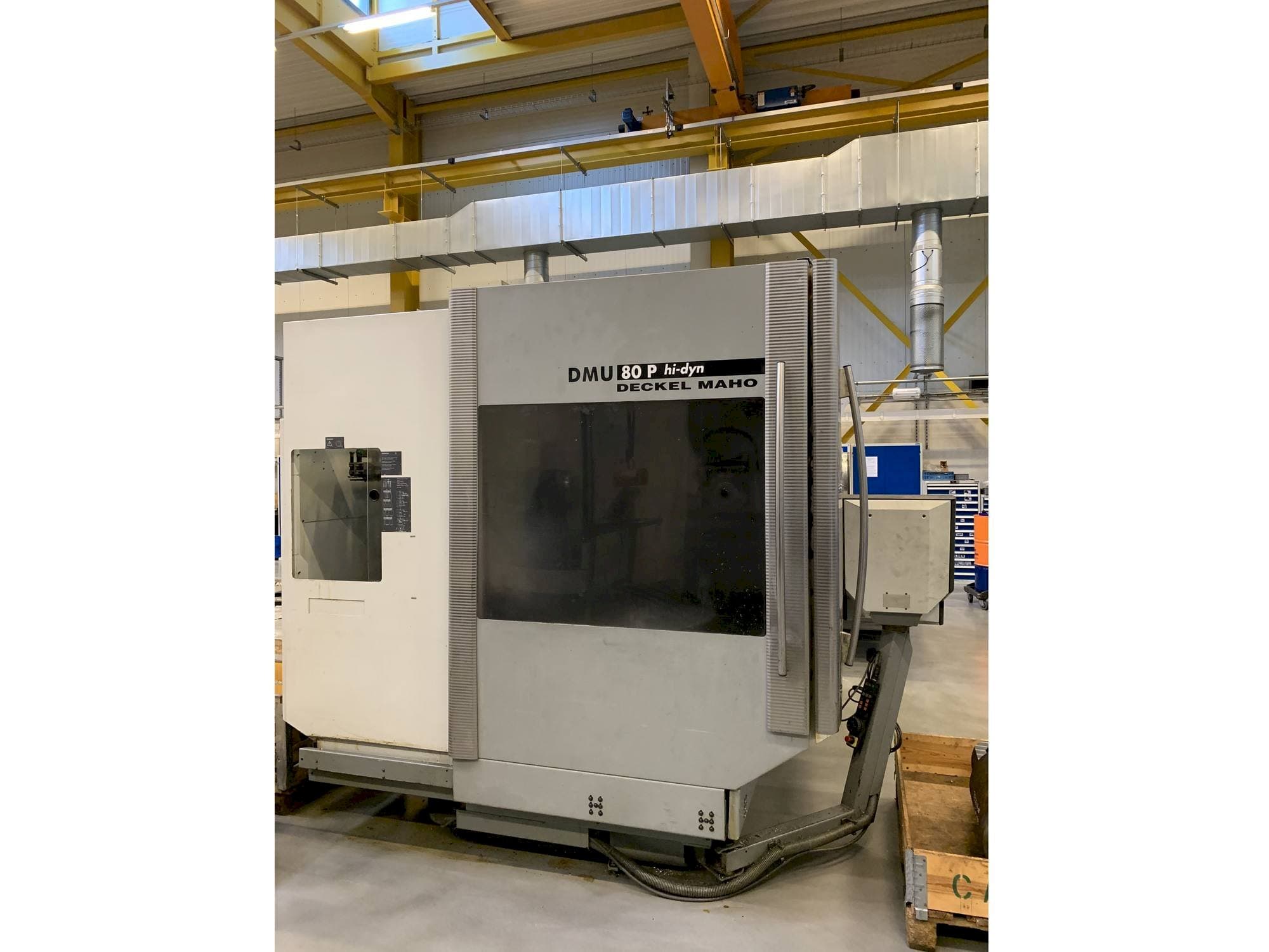 Mašīnas DECKEL MAHO DMU 80 P hi-dyn  pretskats