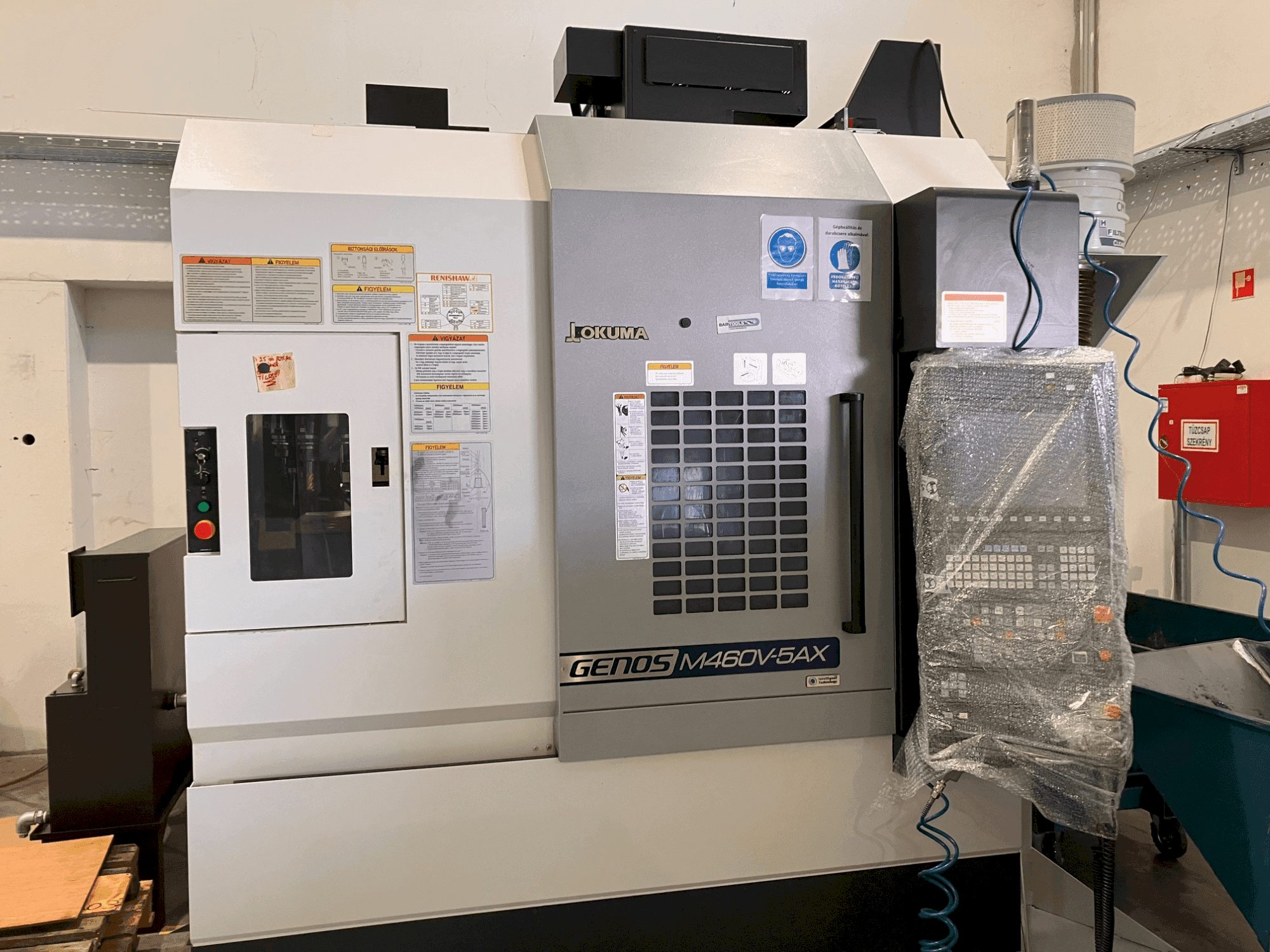 Mašīnas Okuma GENOS M460V-5AX pretskats