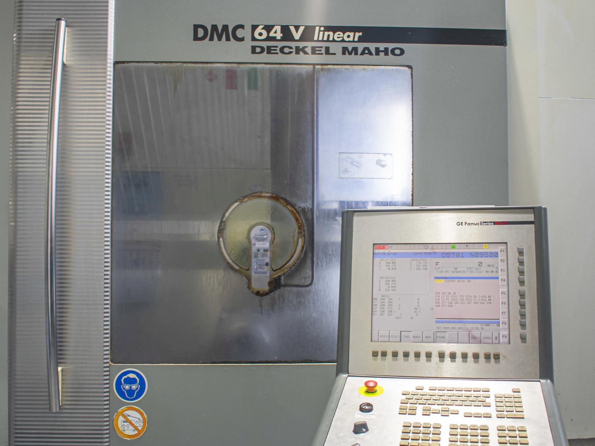 Mašīnas DECKEL MAHO DMC 64 V linear pretskats