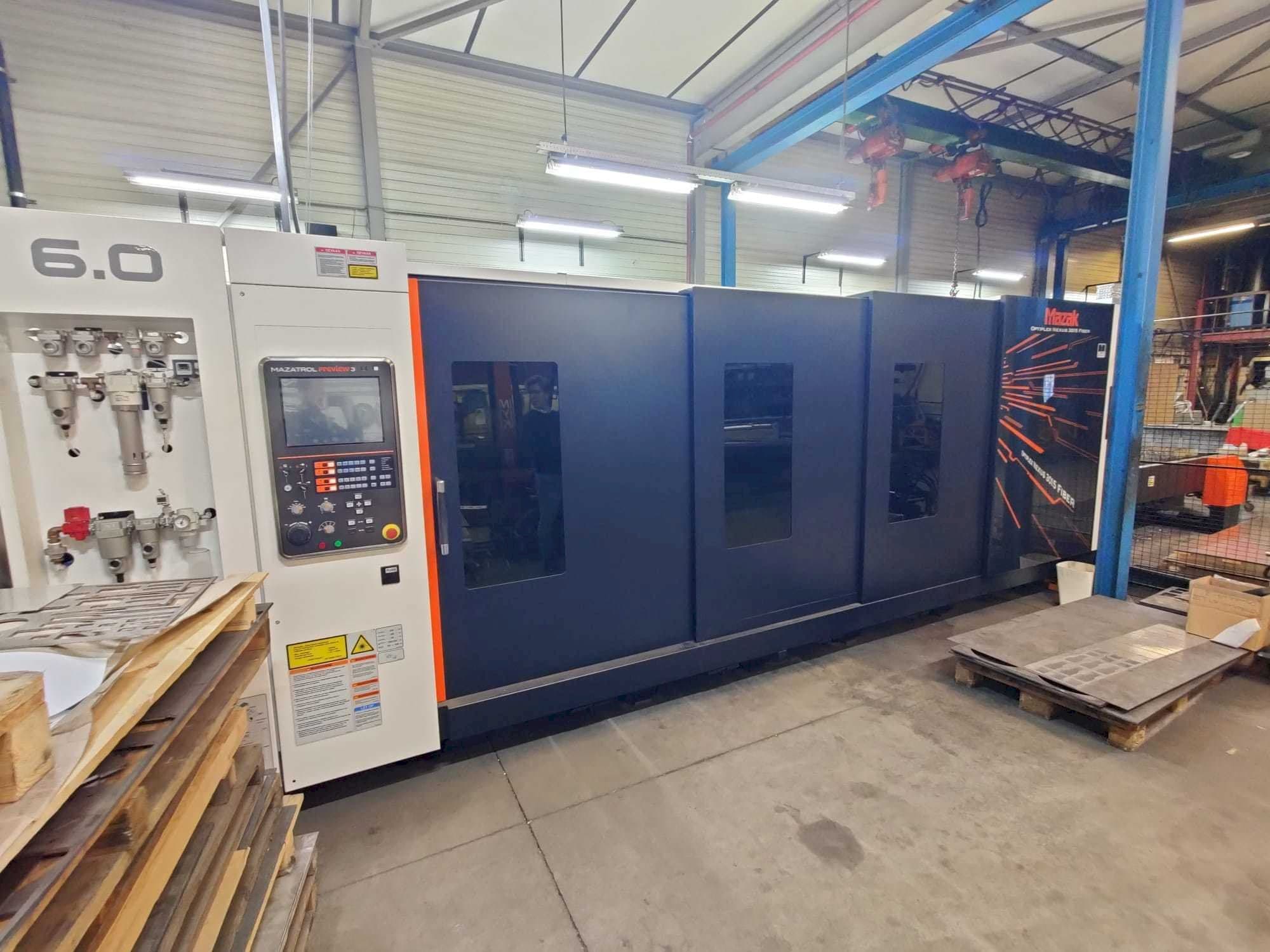 Mašīnas Mazak Optiplex Nexus 3015 pretskats