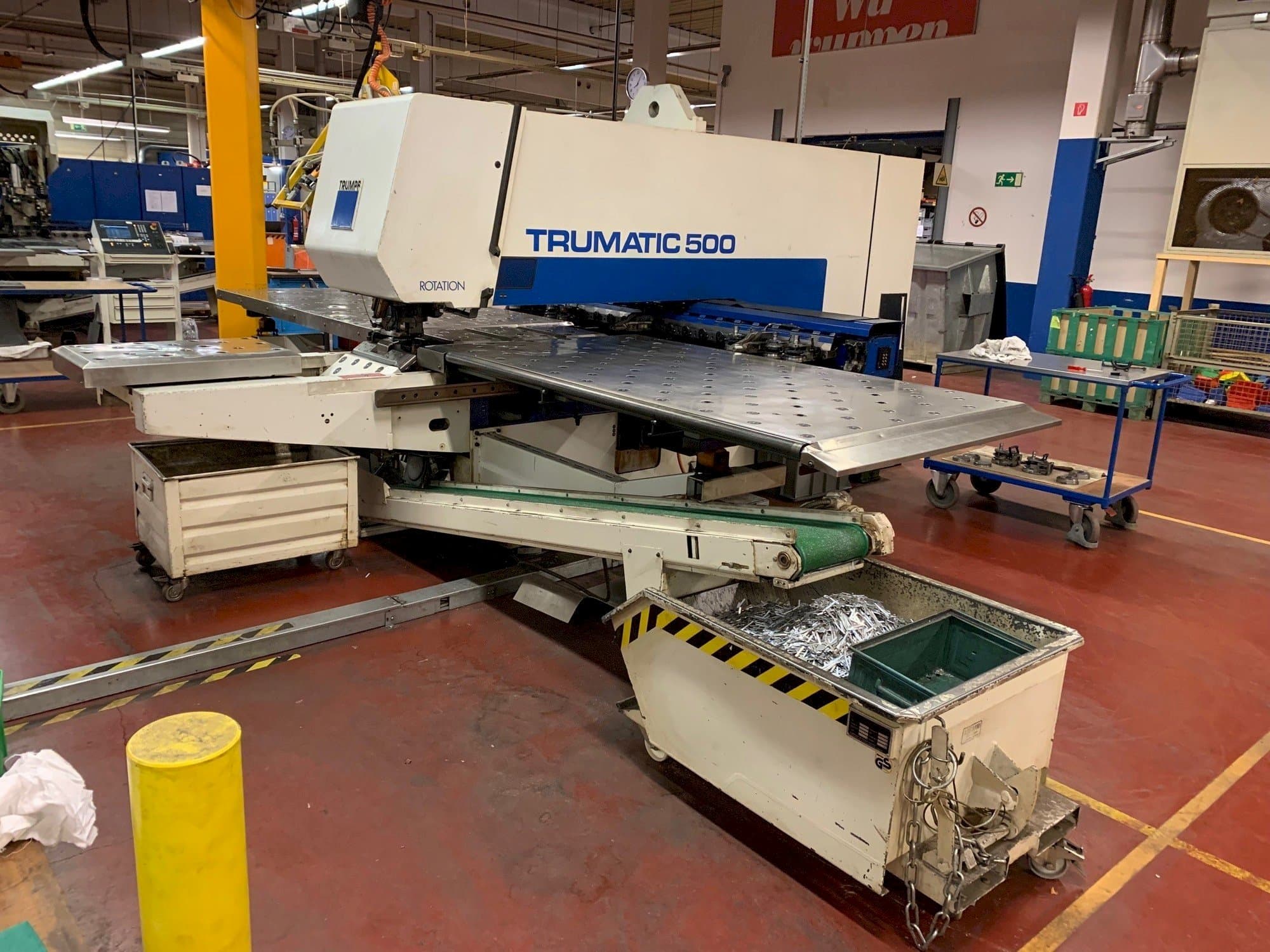 Mašīnas Trumpf TC 500 R pretskats