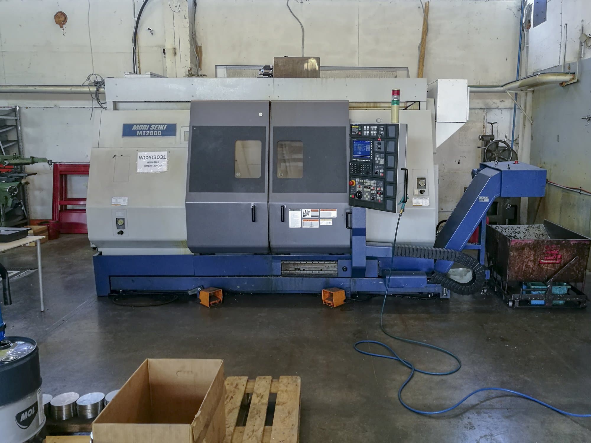 Mašīnas MORI SEIKI MT-2000 SZ pretskats