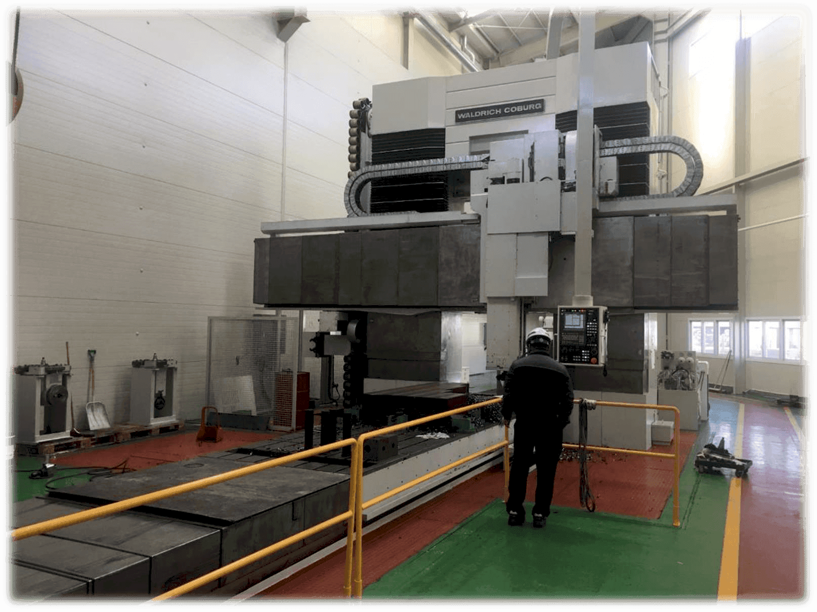 Mašīnas WALDRICH COBURG 14-10FP150NC pretskats