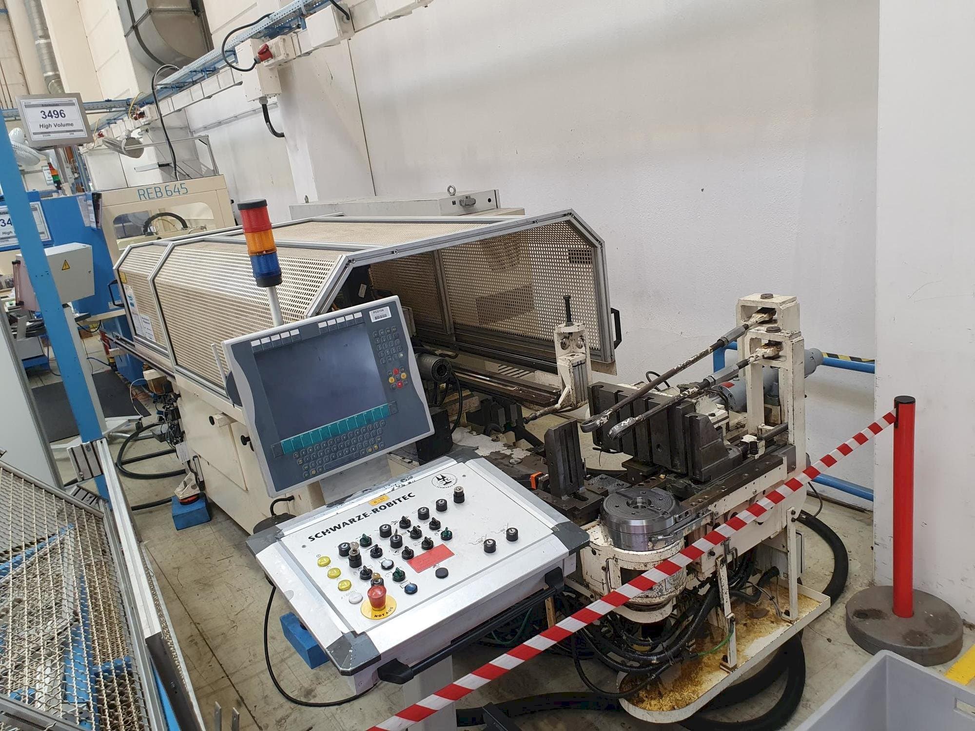 Mašīnas SCHWARZE-ROBITEC CNC40MR pretskats