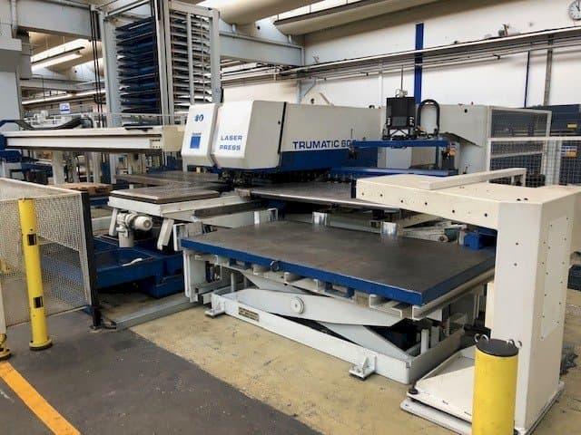 Mašīnas Trumpf Trumatic 600L pretskats