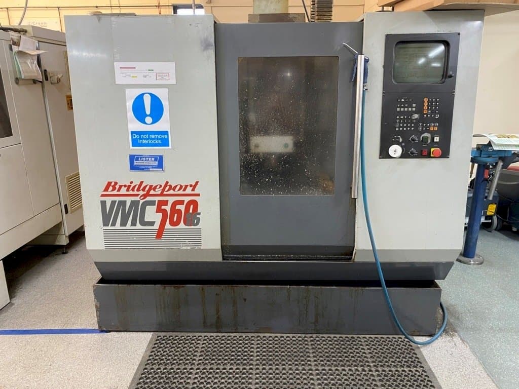 Mašīnas Bridgeport VMC 560/16 pretskats