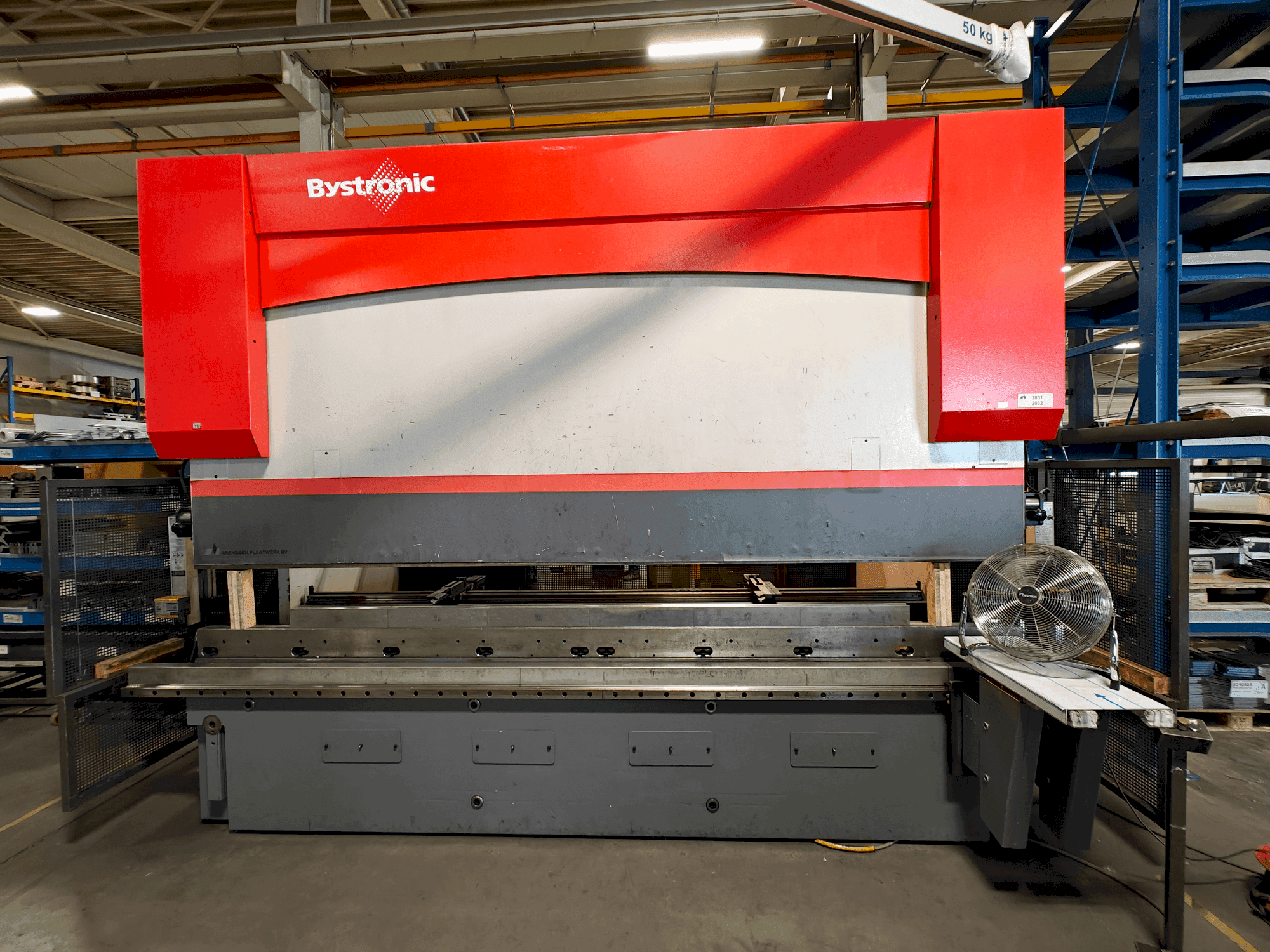 Mašīnas Bystronic PR 200x4100 pretskats