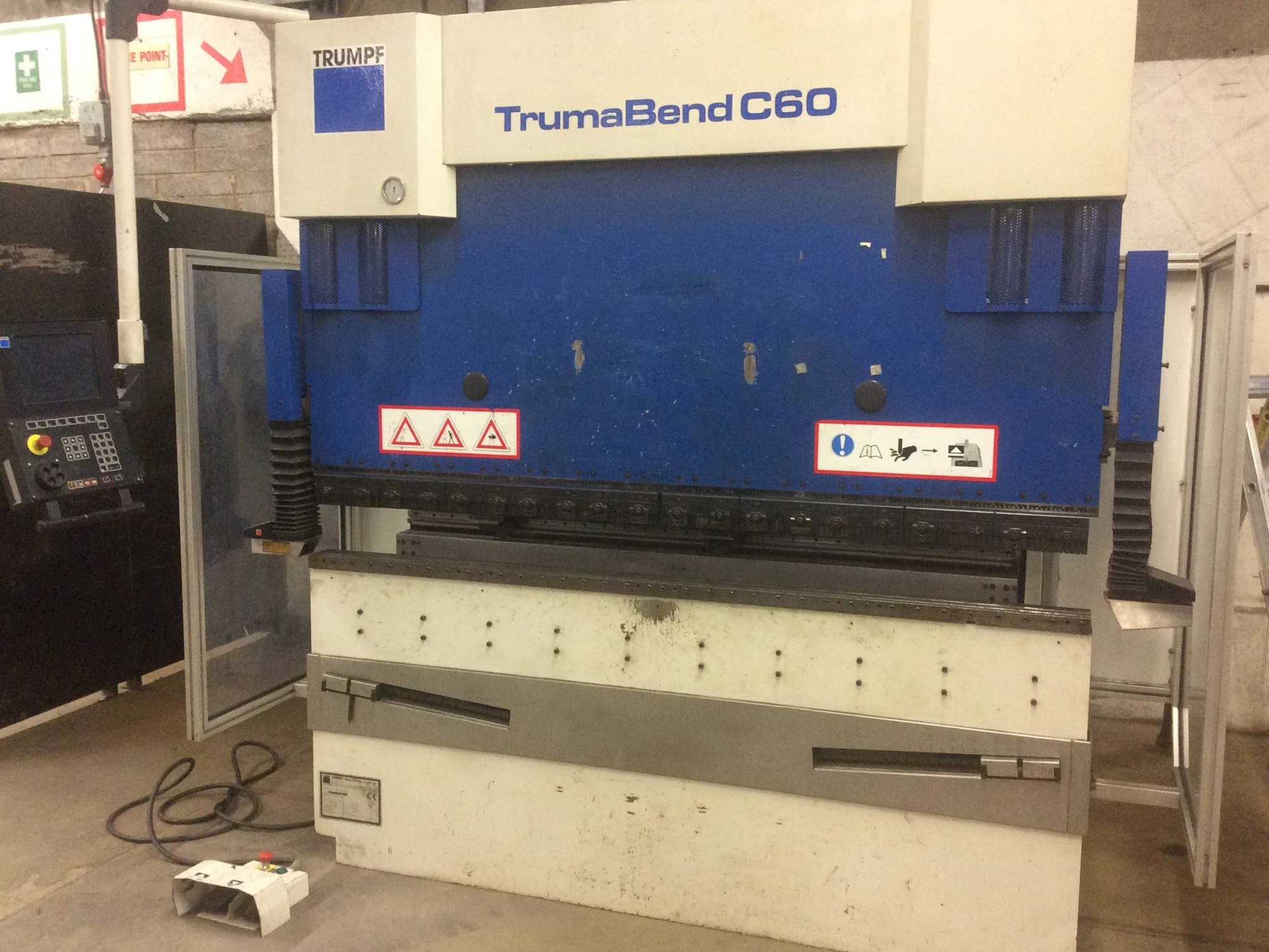 Mašīnas Trumpf TrumaBend C60 pretskats