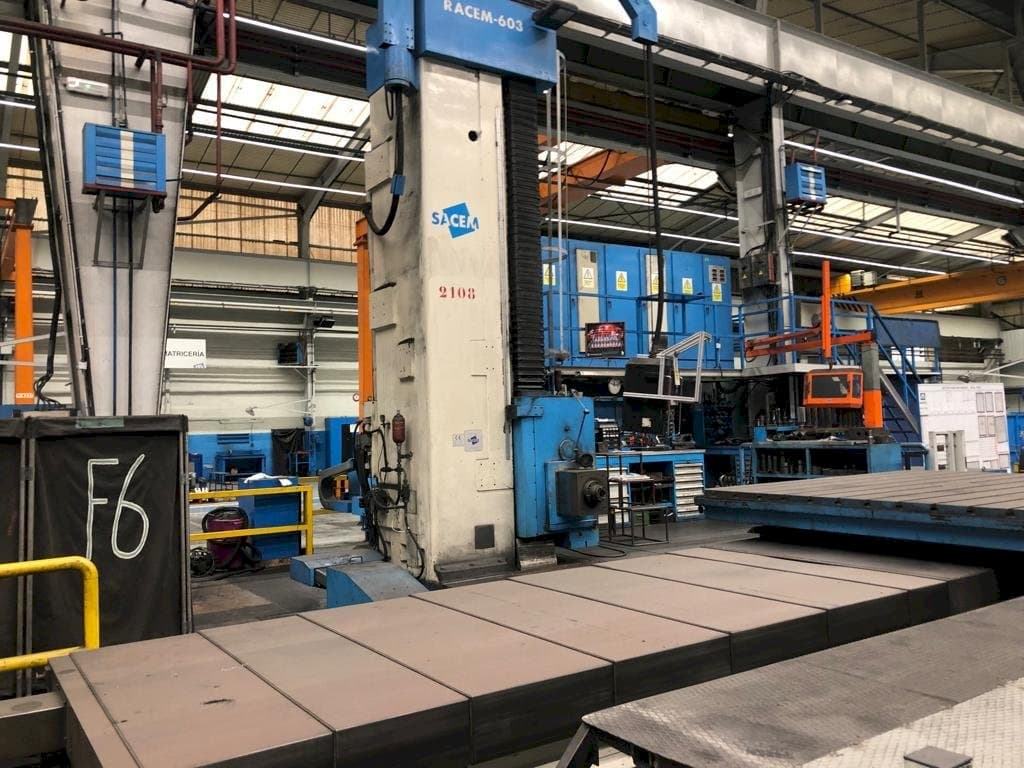 Mašīnas Sacem Racem-603 pretskats