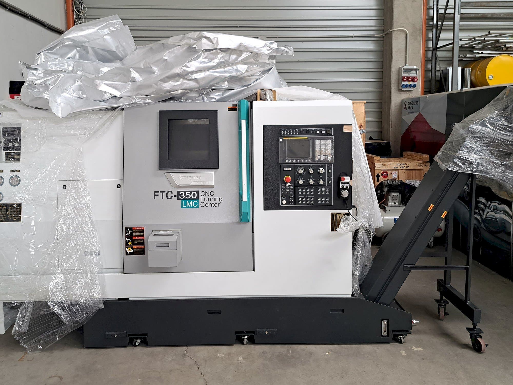 Mašīnas Feeler FTC 350 LMC pretskats
