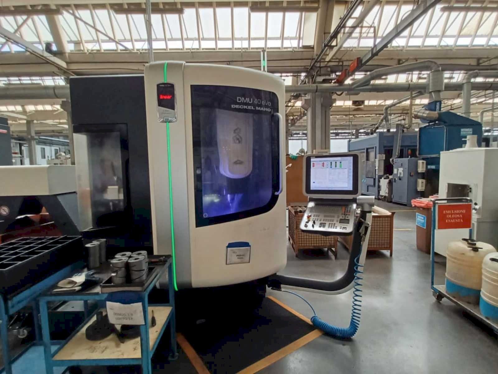 Mašīnas DMG DMU 40 evo pretskats
