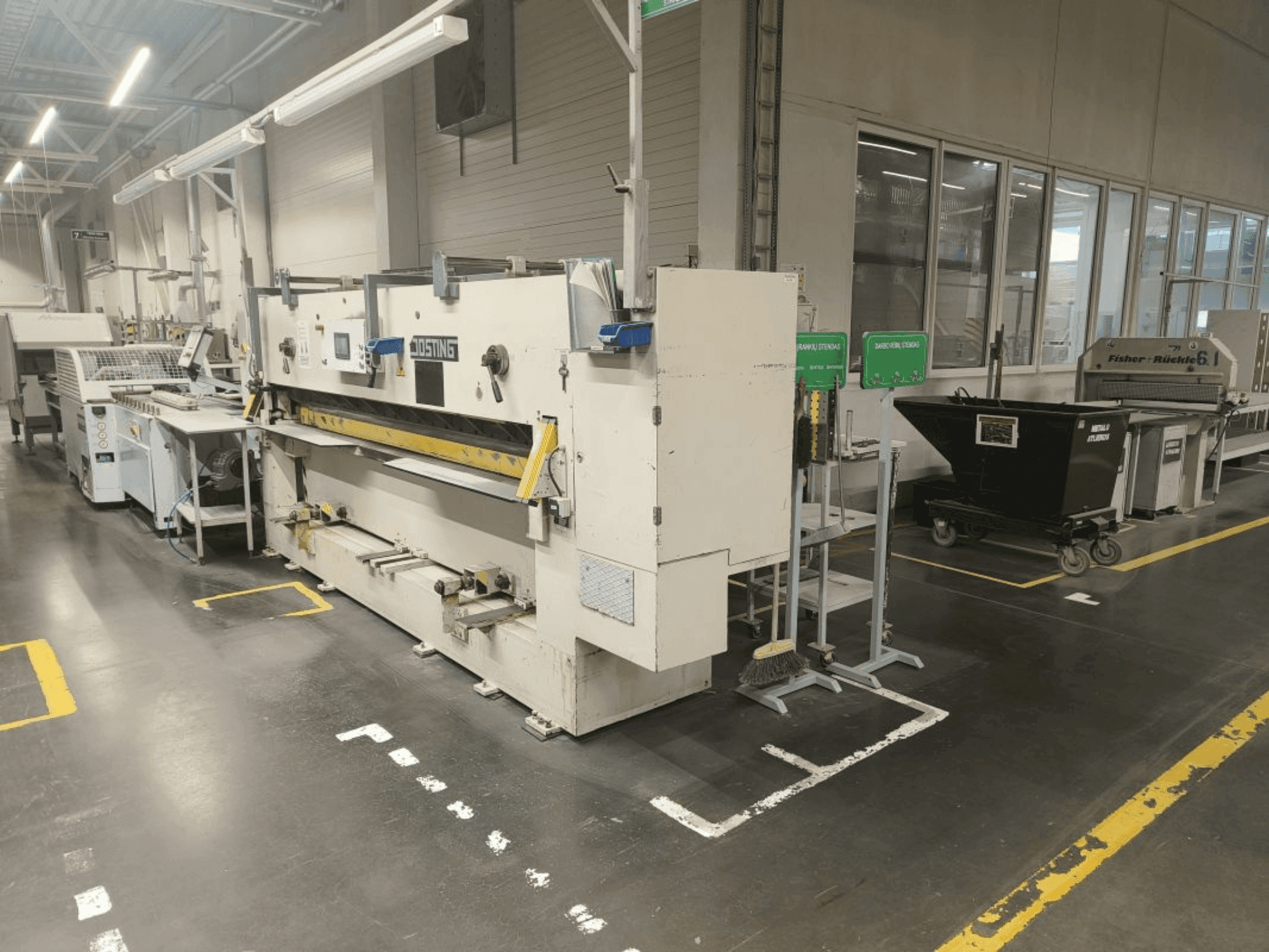 Mašīnas JOSTING ZFS 2800 pretskats