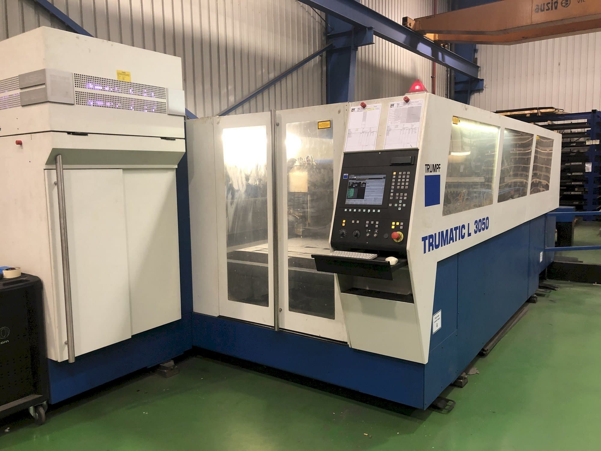 Mašīnas Trumpf Trumatic L3050 pretskats