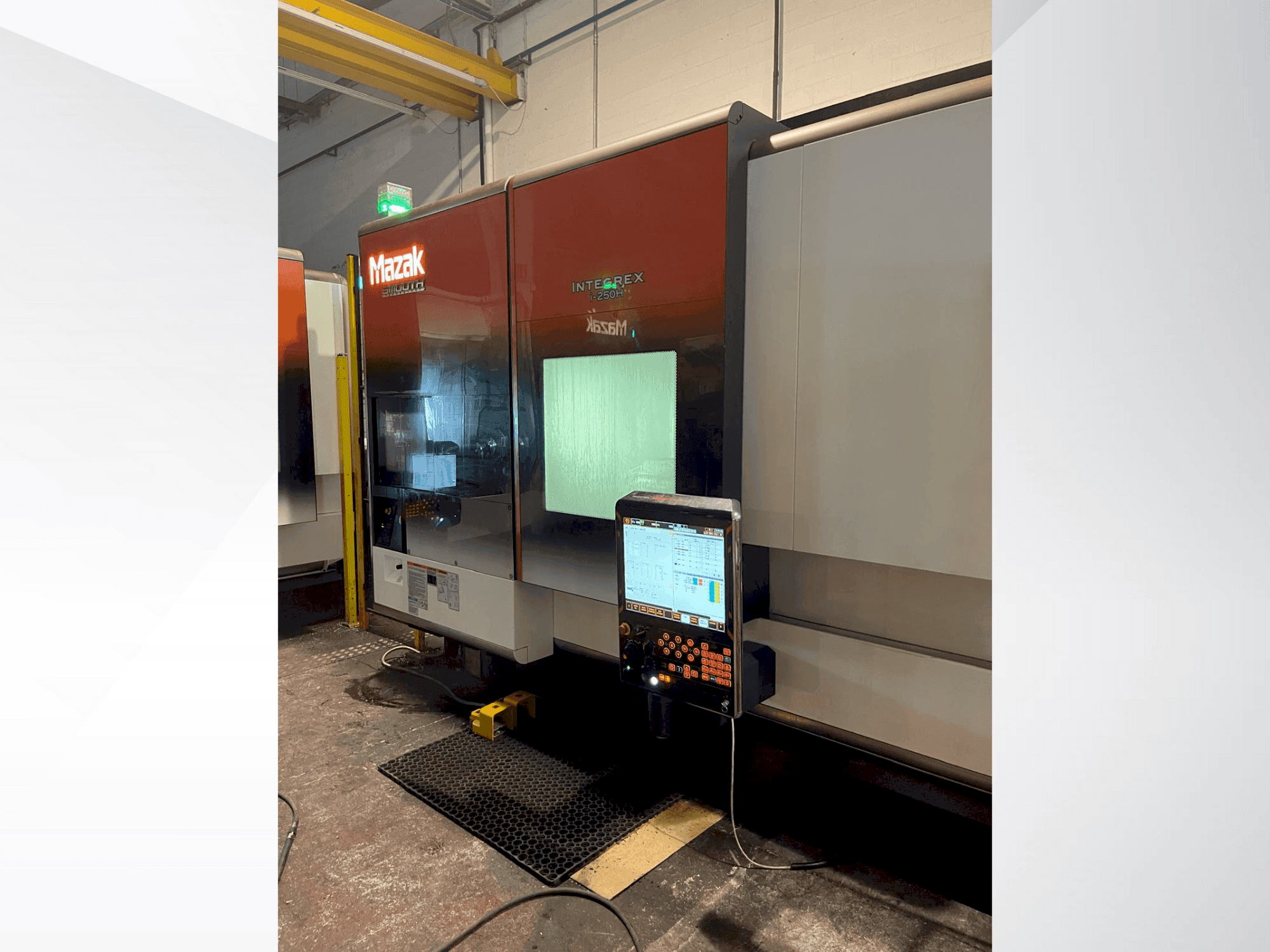 Mašīnas Mazak Integrex i-250H pretskats