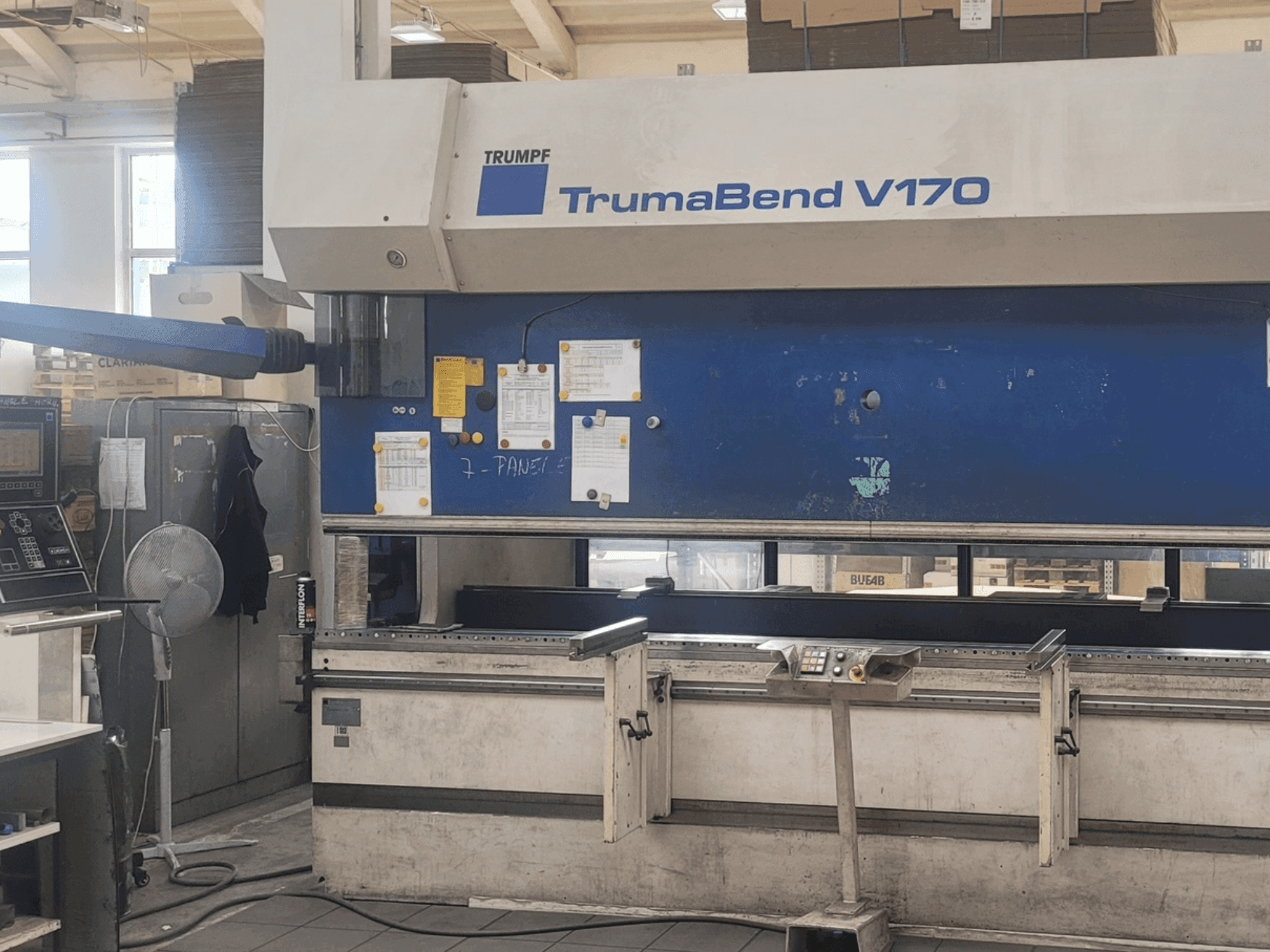 Mašīnas TRUMPF TrumaBend V170 pretskats