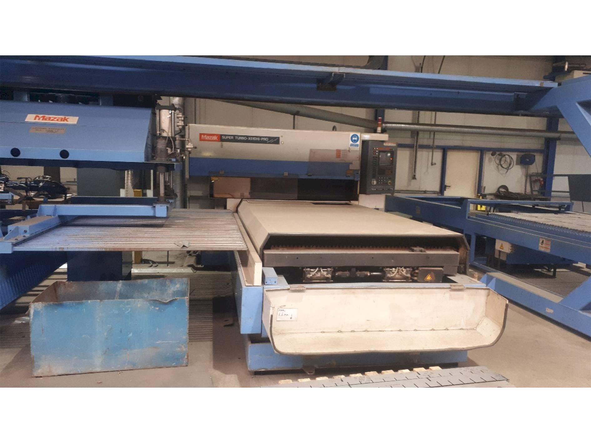 Mašīnas Mazak Super Turbo X510 HI-Pro pretskats