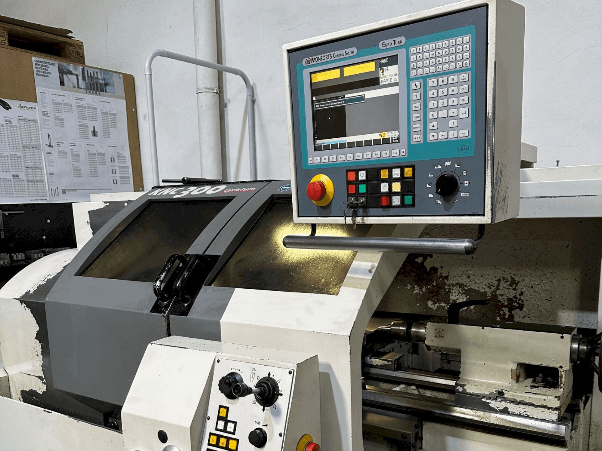 Mašīnas Monforts KNC 300 CycleTurn  pretskats