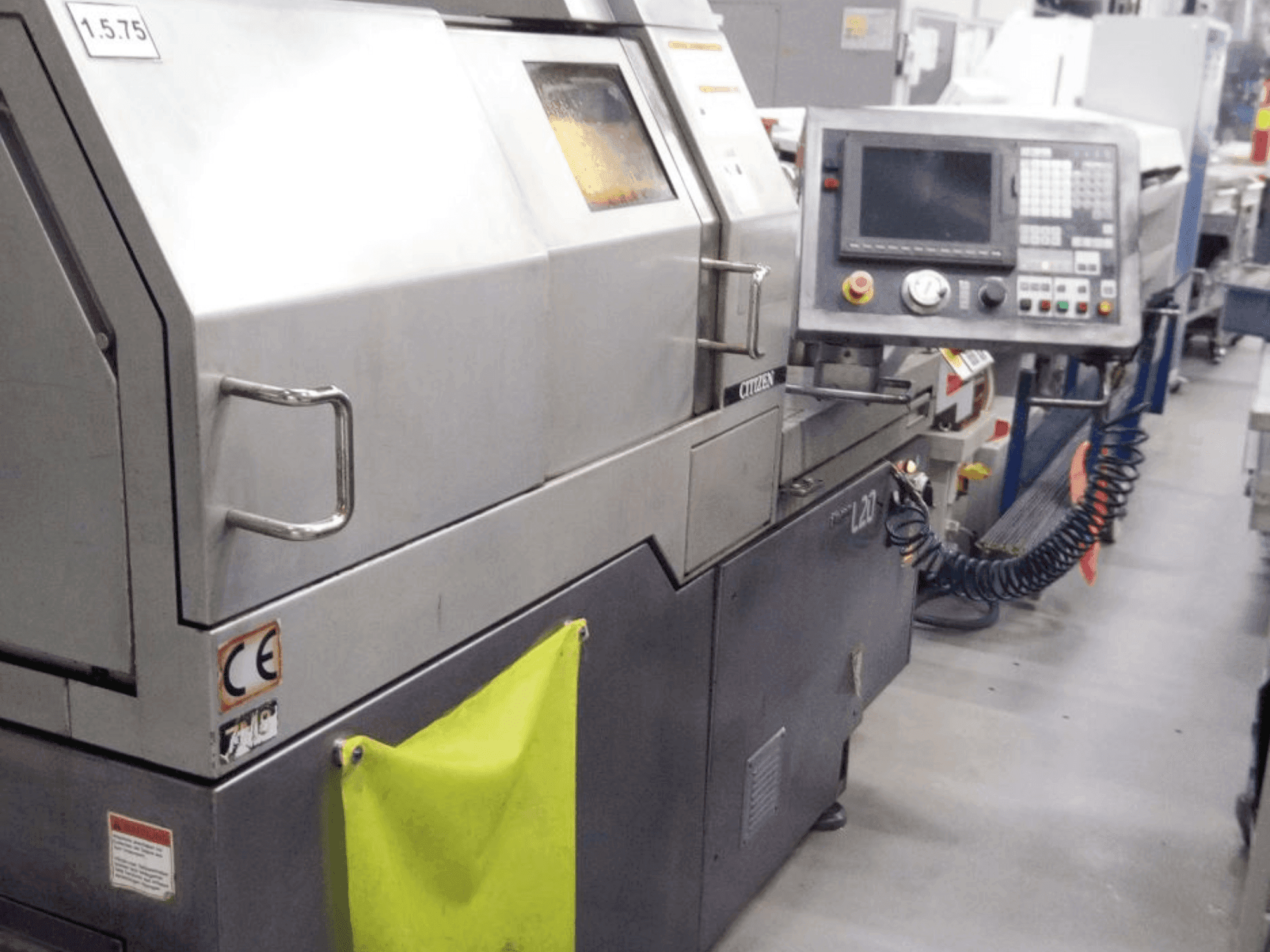 Mašīnas Citizen L720-Vlll  pretskats