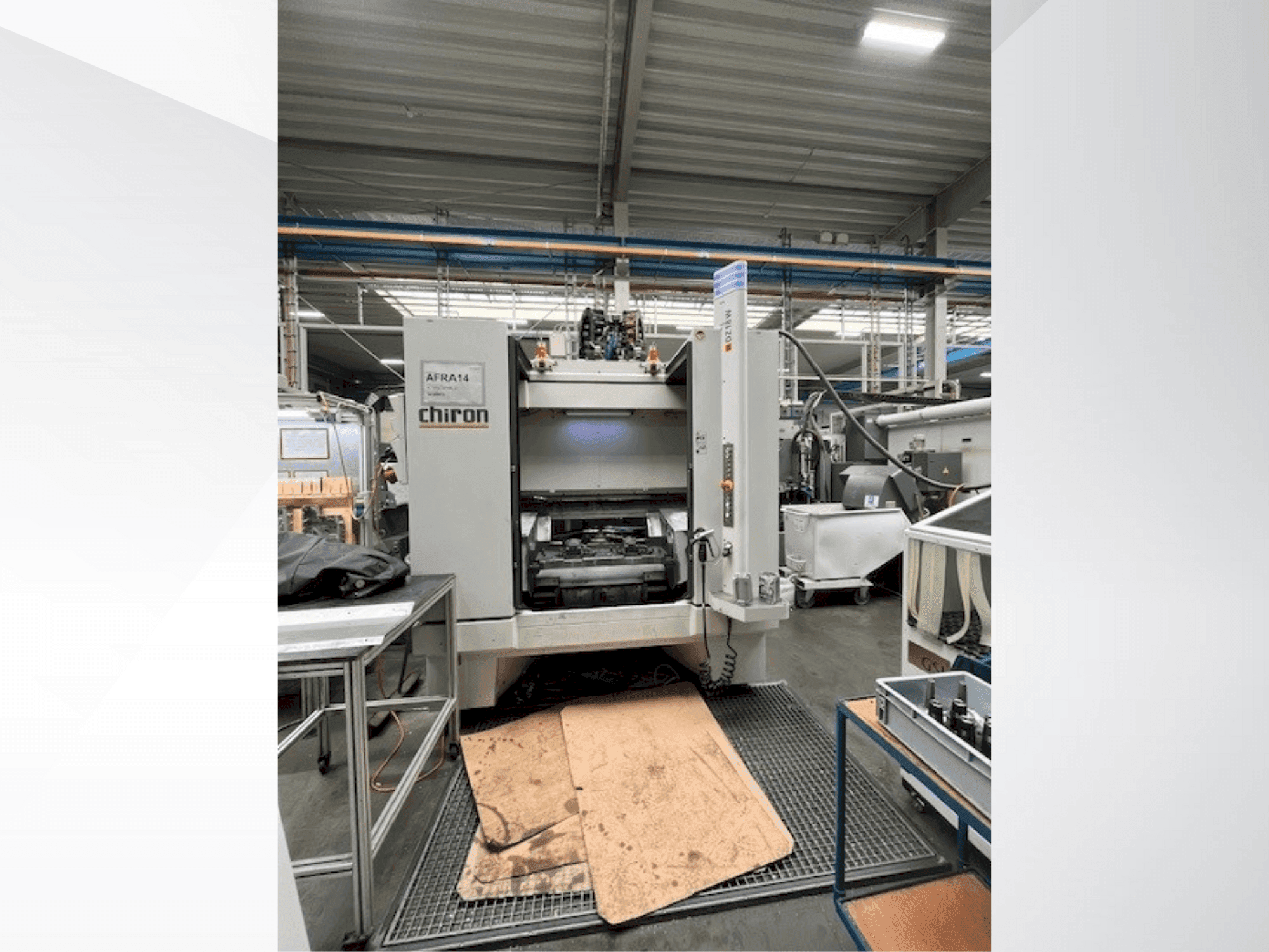 Mašīnas CHIRON DZ 18 W pretskats