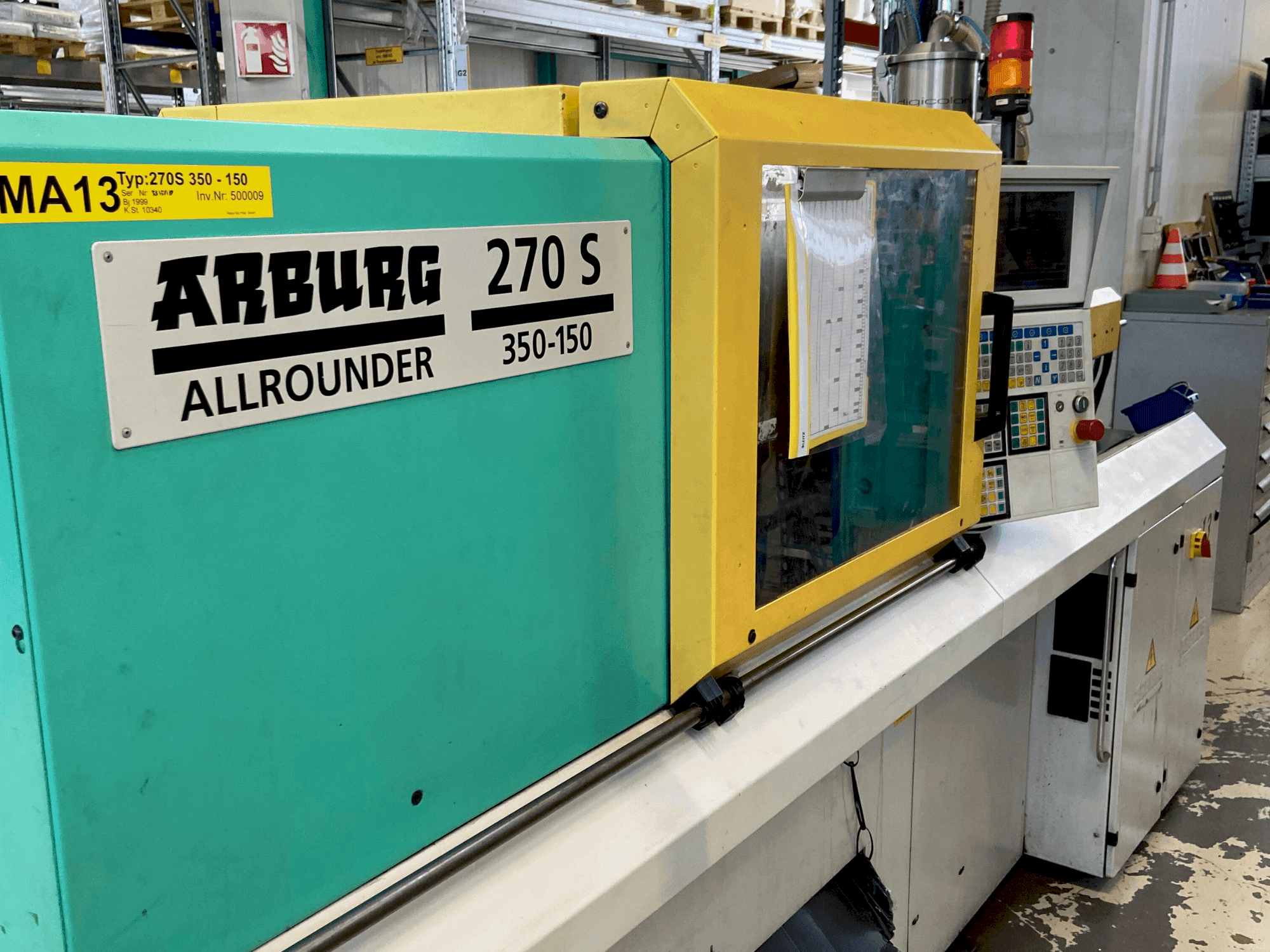 Mašīnas Arburg Allrounder 270 S 250-60 pretskats