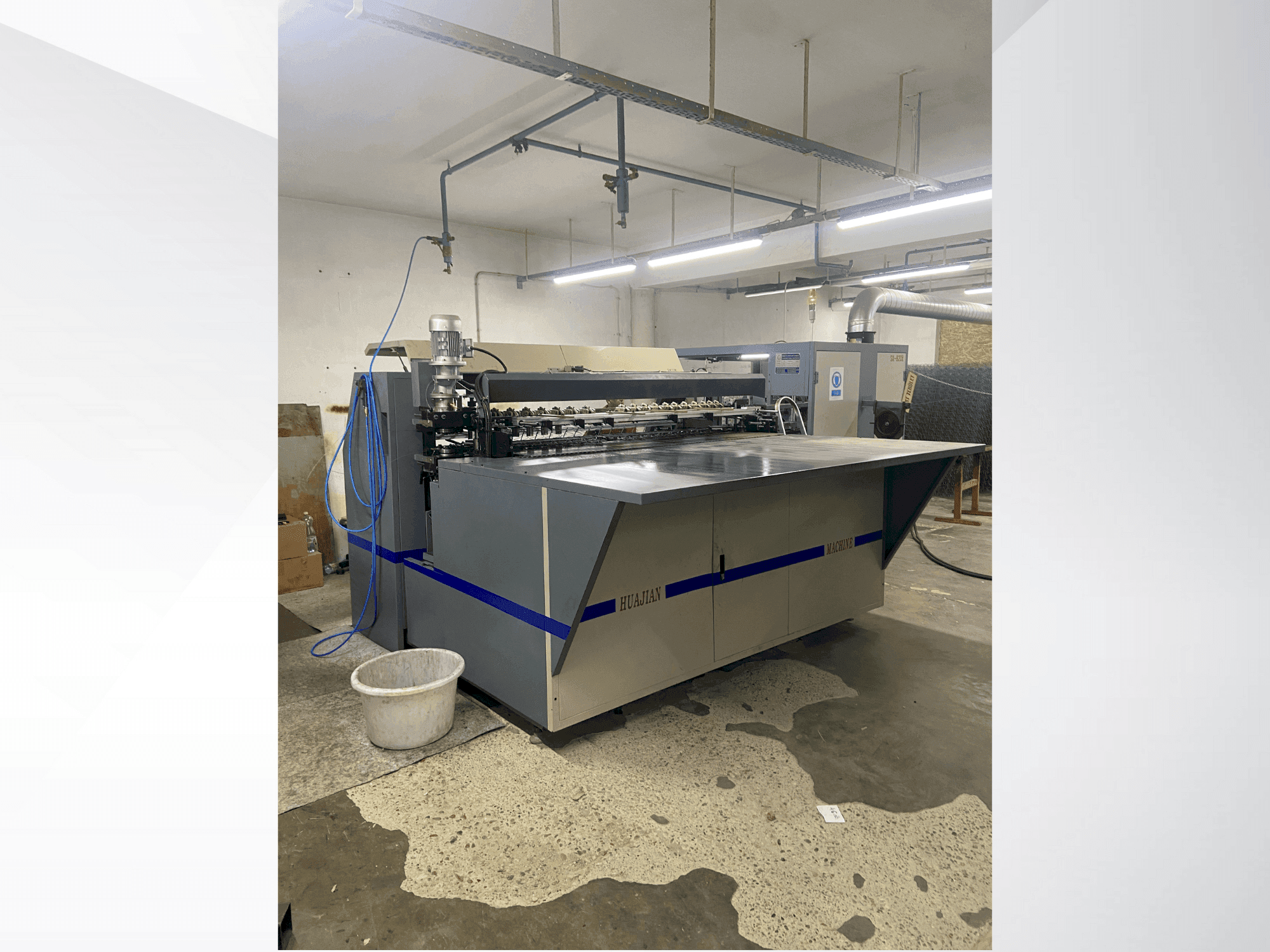 Mašīnas HUAJIAN SX-820i pretskats