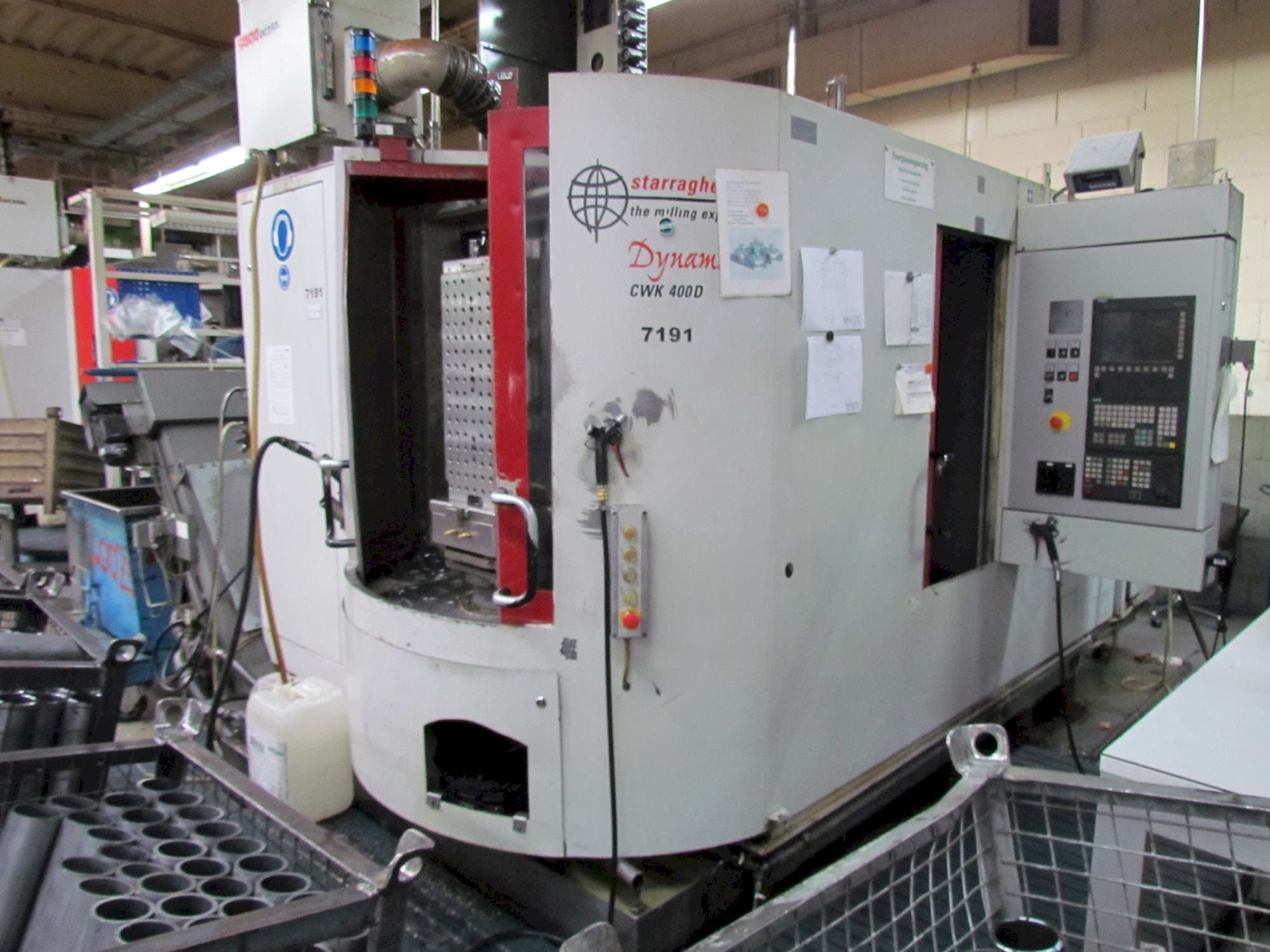 Mašīnas Heckert CWK 400 D pretskats