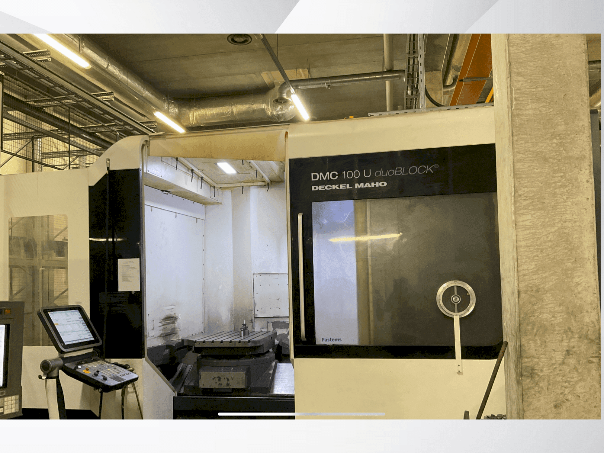 Mašīnas DMG DECKEL MAHO DMC 100U duoBLOCK  pretskats