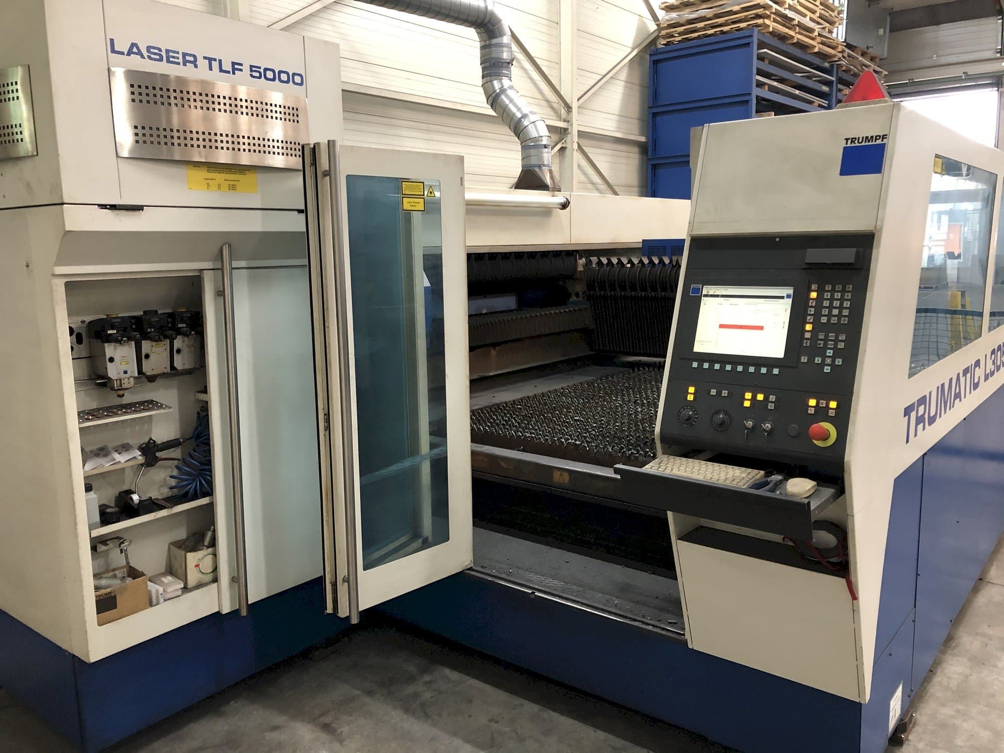 Mašīnas Trumpf Trumatic L3050 pretskats