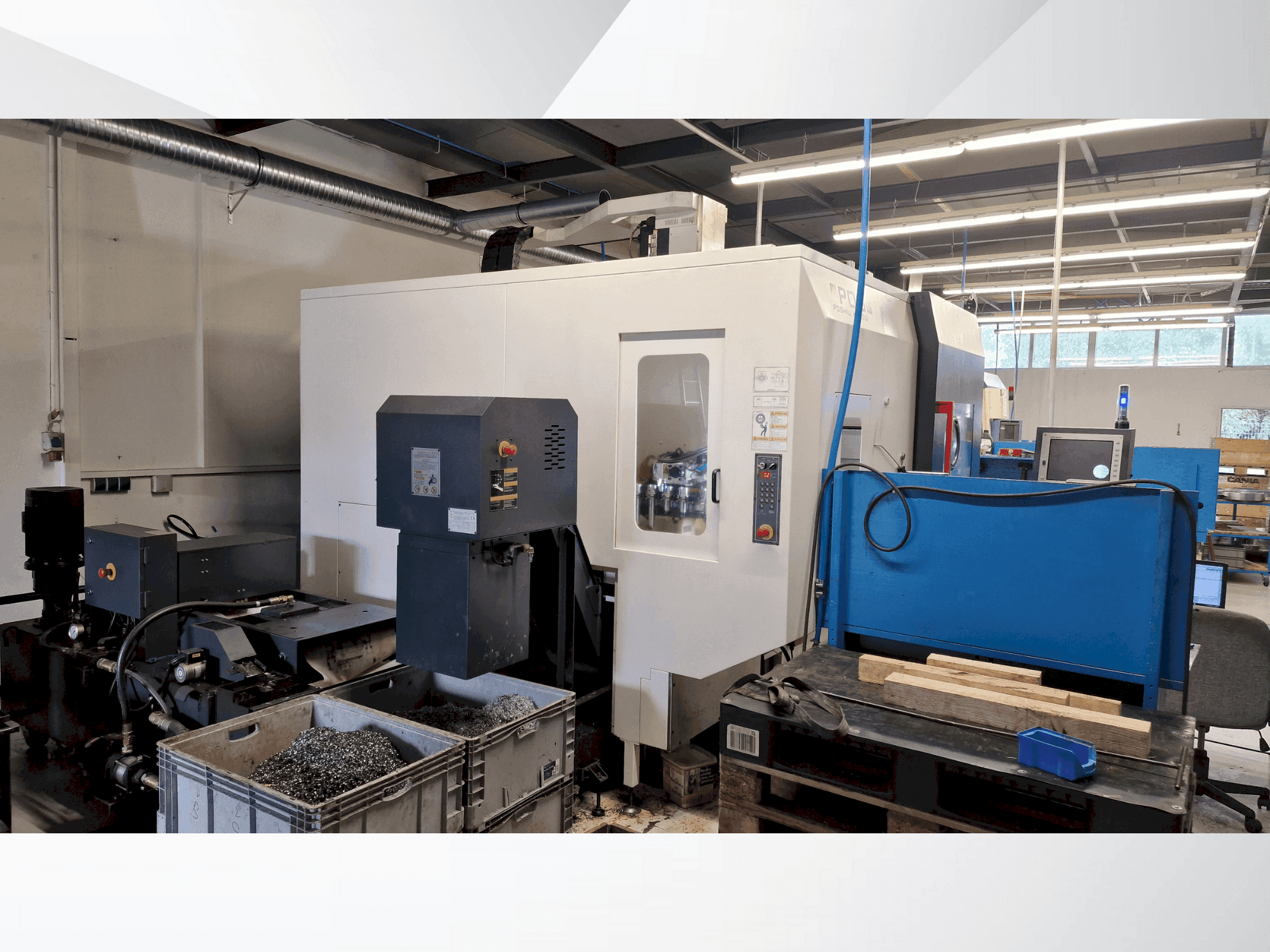 Mašīnas POSmill H 500 U pretskats