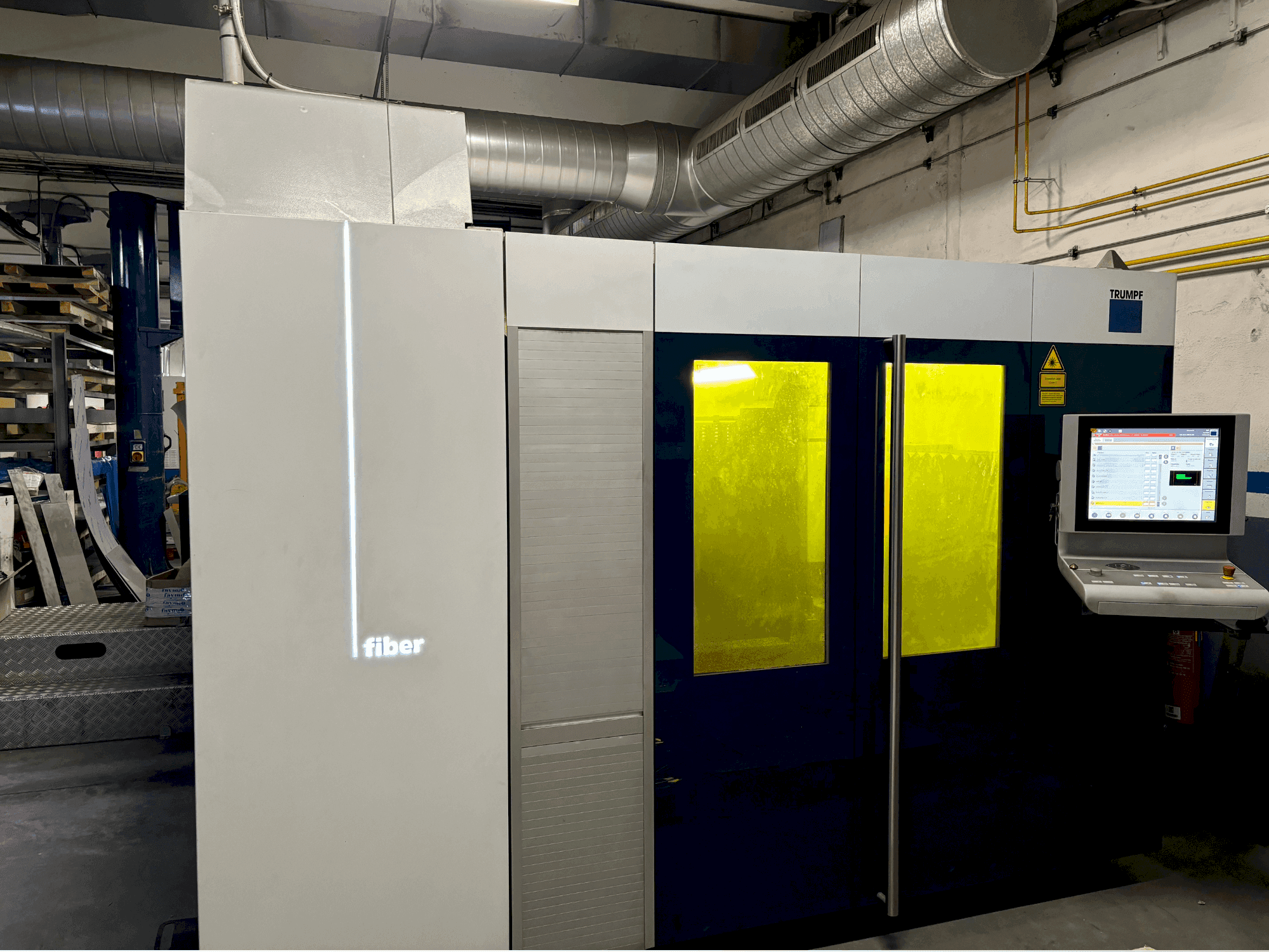 Mašīnas TRUMPF TRULASER 3030 FIBER pretskats