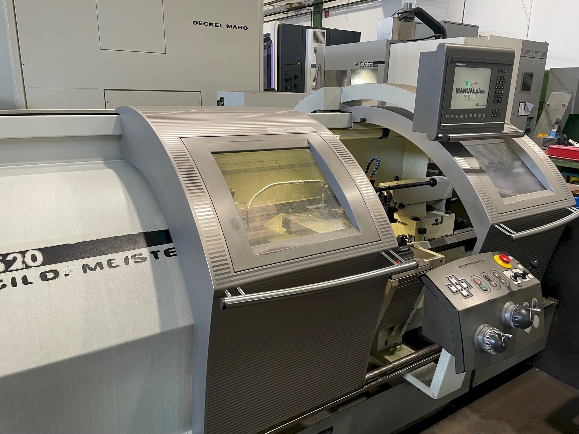 Mašīnas Gildemeister NEF 520 pretskats