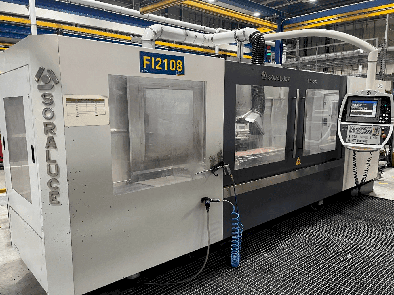 Mašīnas Soraluce TA-20  pretskats