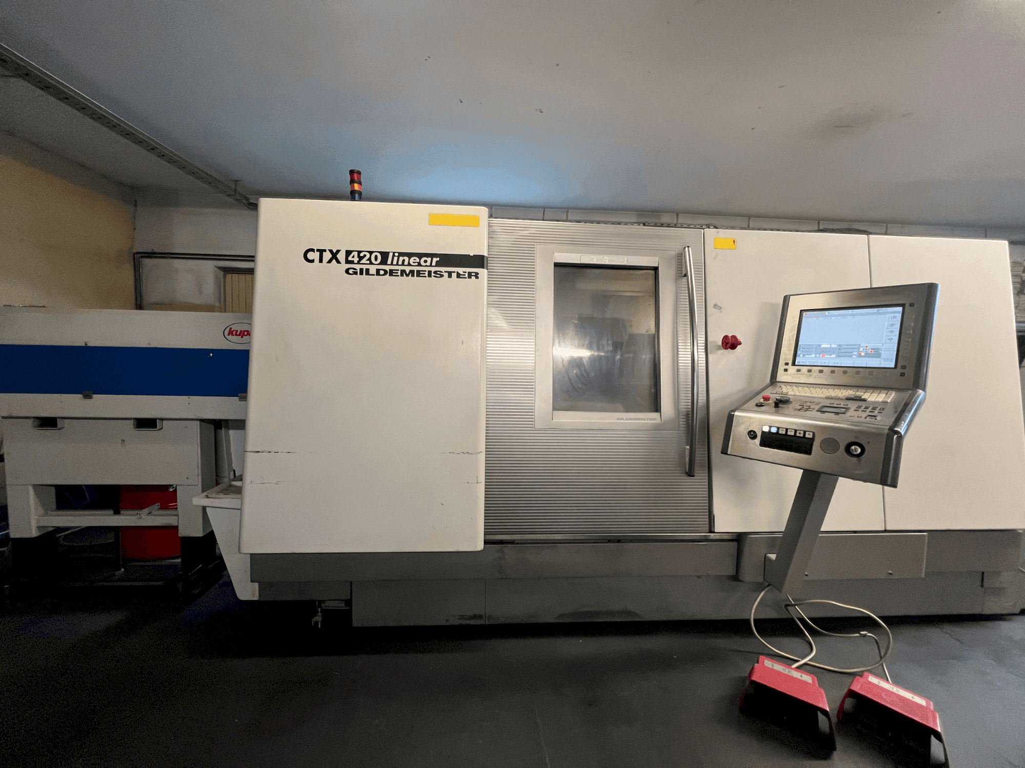Mašīnas Gildemeister CTX 420 linear pretskats