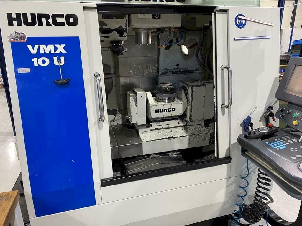 Mašīnas Hurco VMX 10 U 5 pretskats